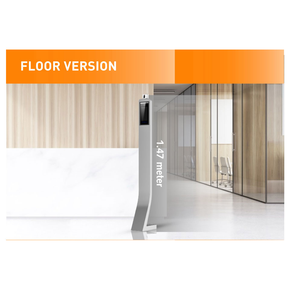 PCA046B - Dahua Temperature Screening Kiosk With Floor Stand