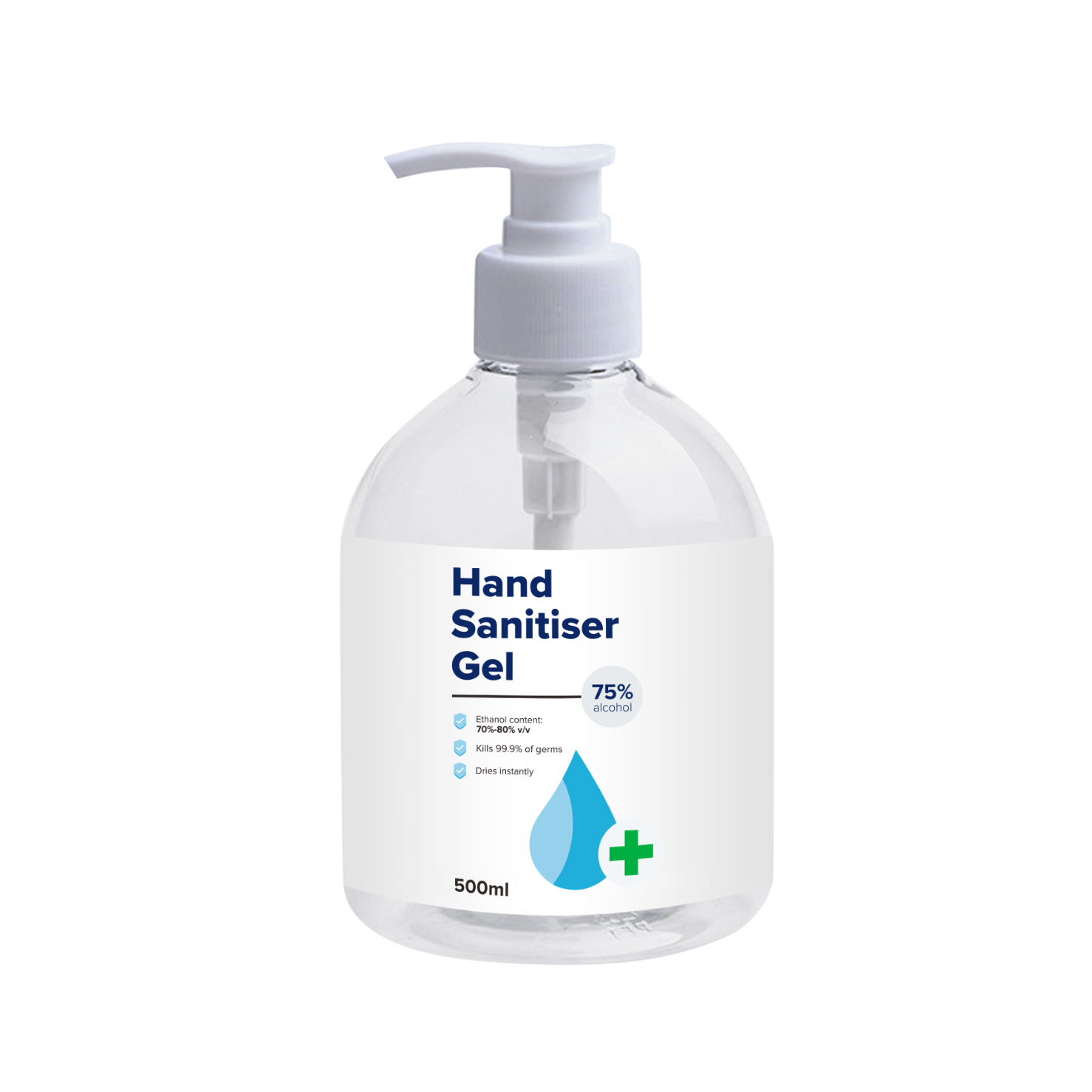 500ml Hand Sanitiser Gel