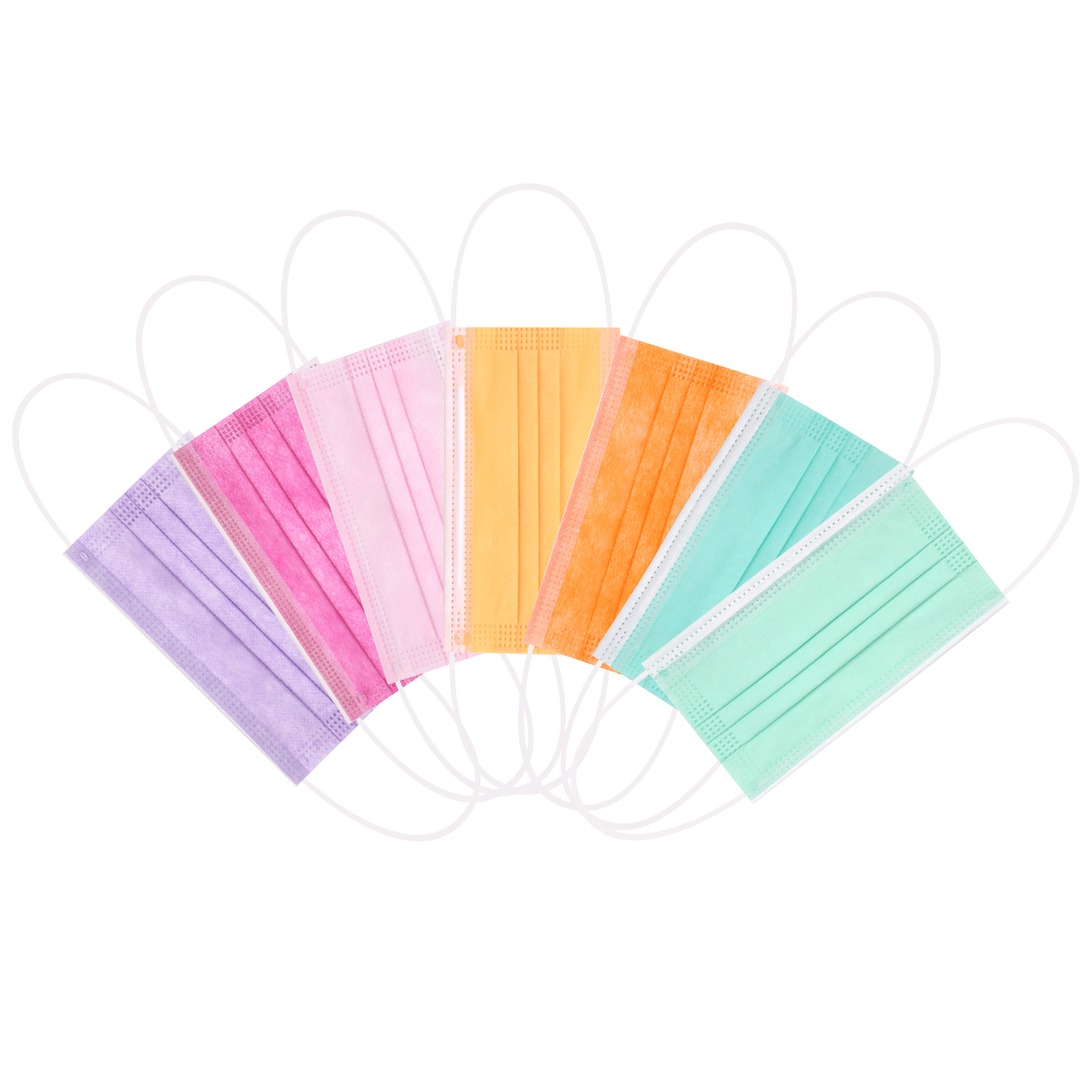 Solid Colour Disposable Mask - Adult Size