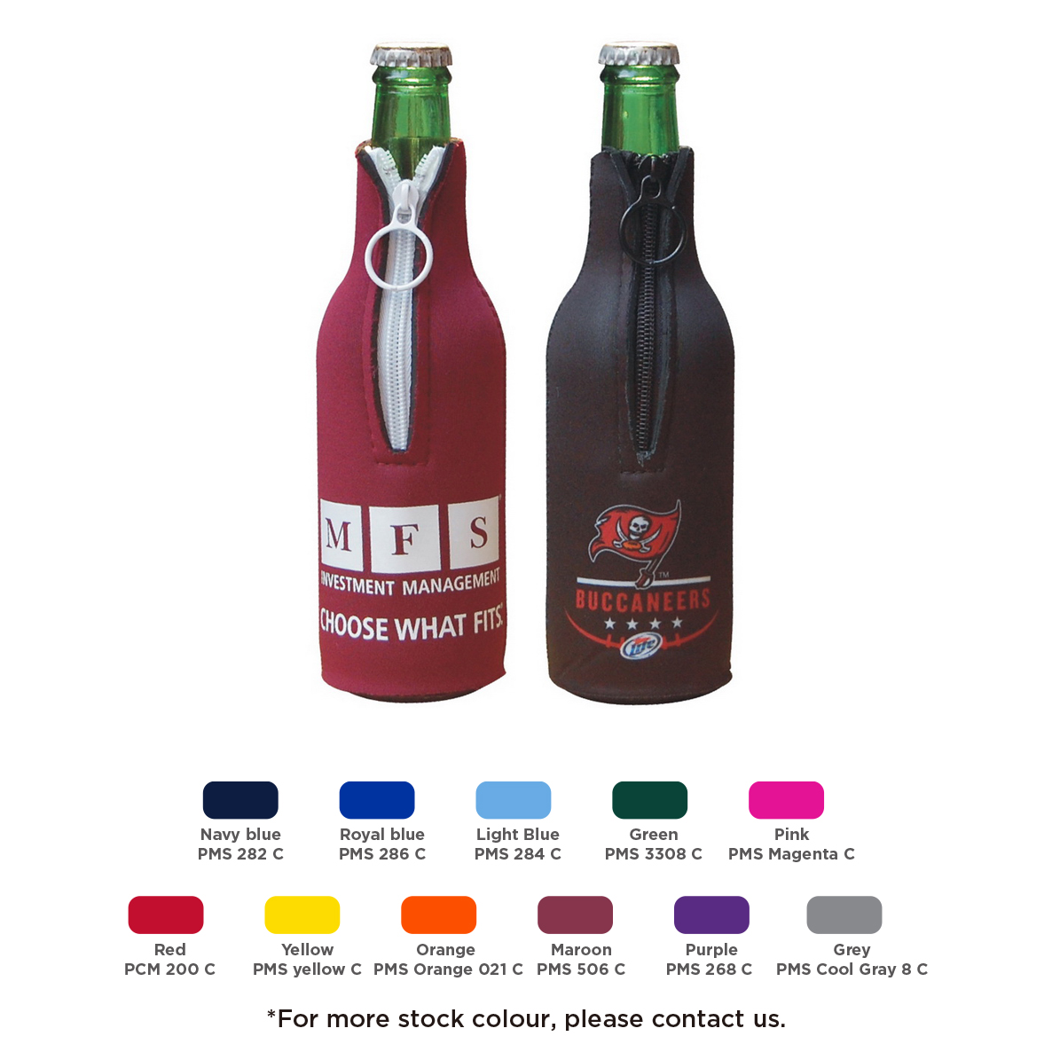 PCN016 - Zippered Bottle Cooler