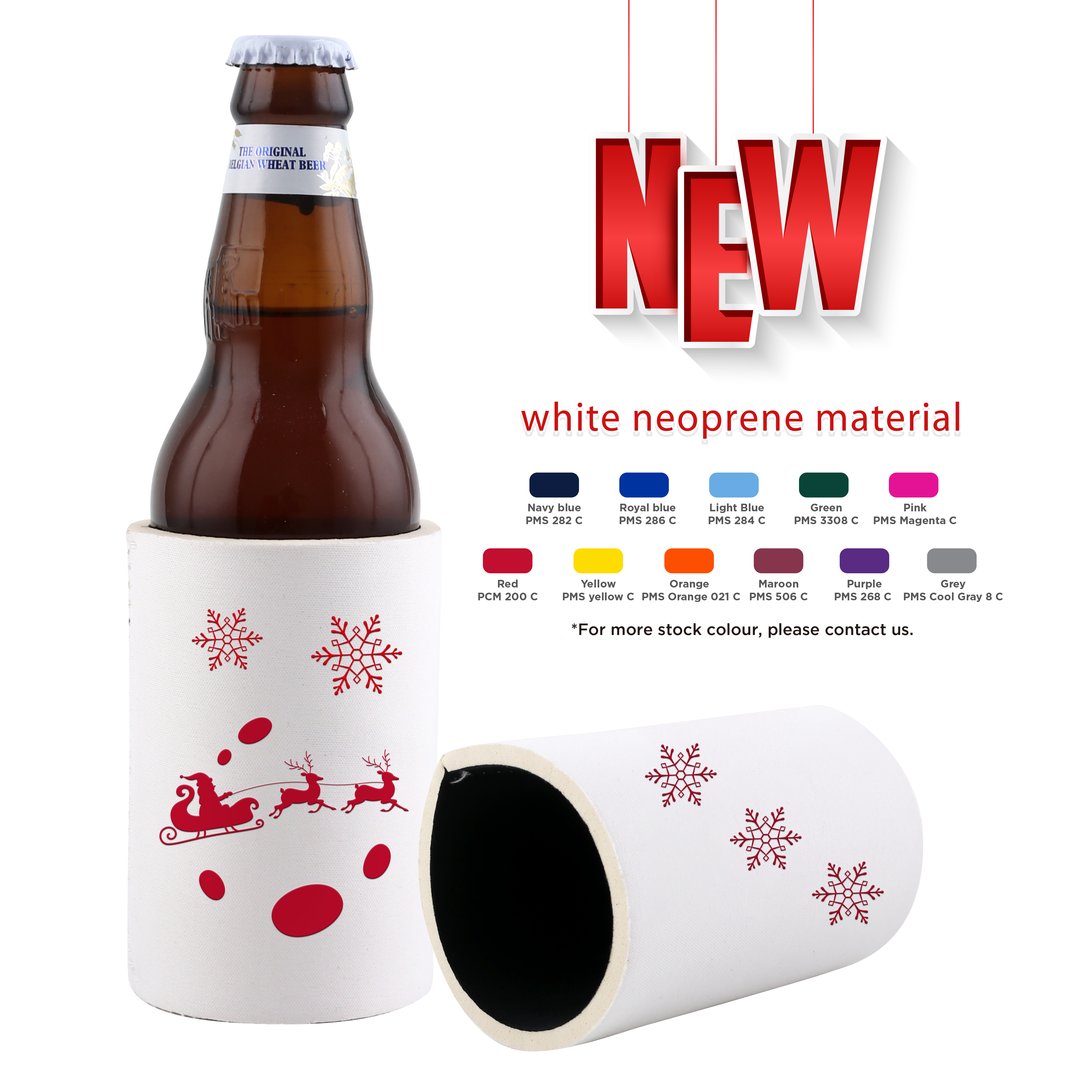 White Stubby Holder with Base