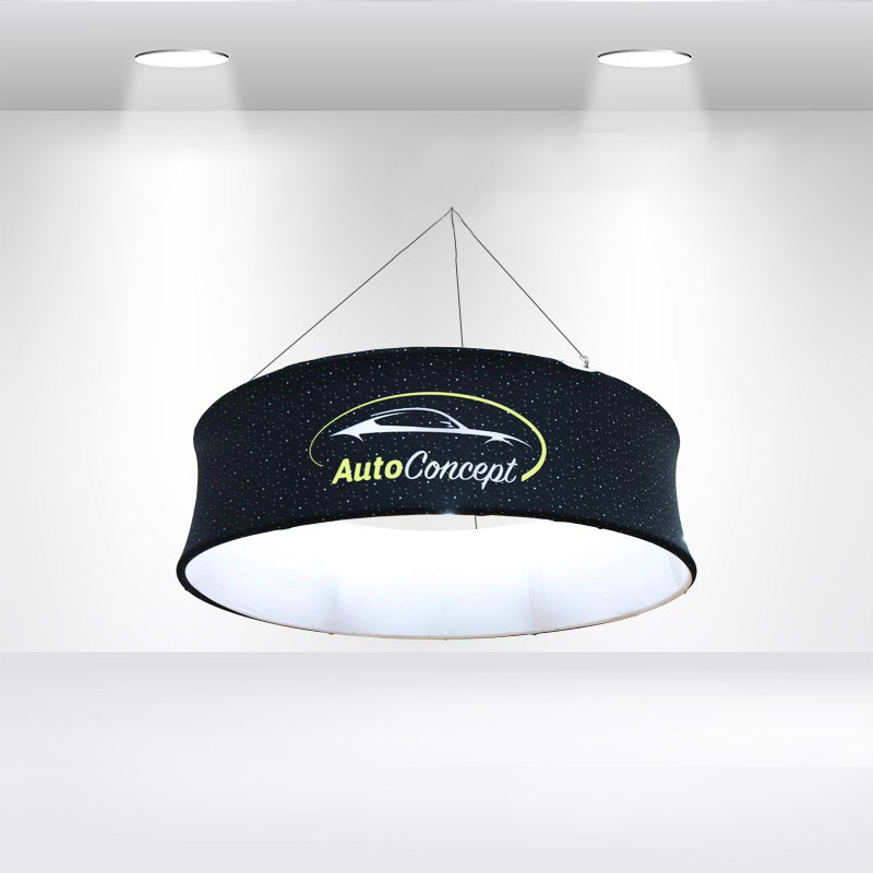 POS66 - Sky Tube Round Hanging Banner