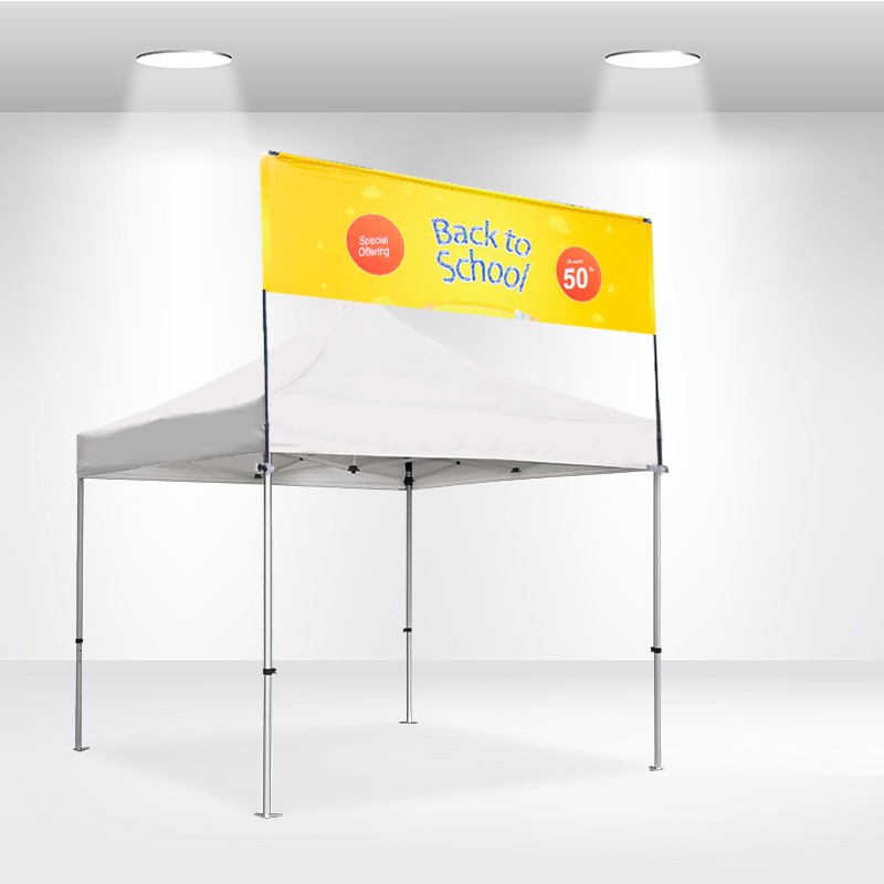 POS90 - Square Tent Billboard Banner 10x10ft