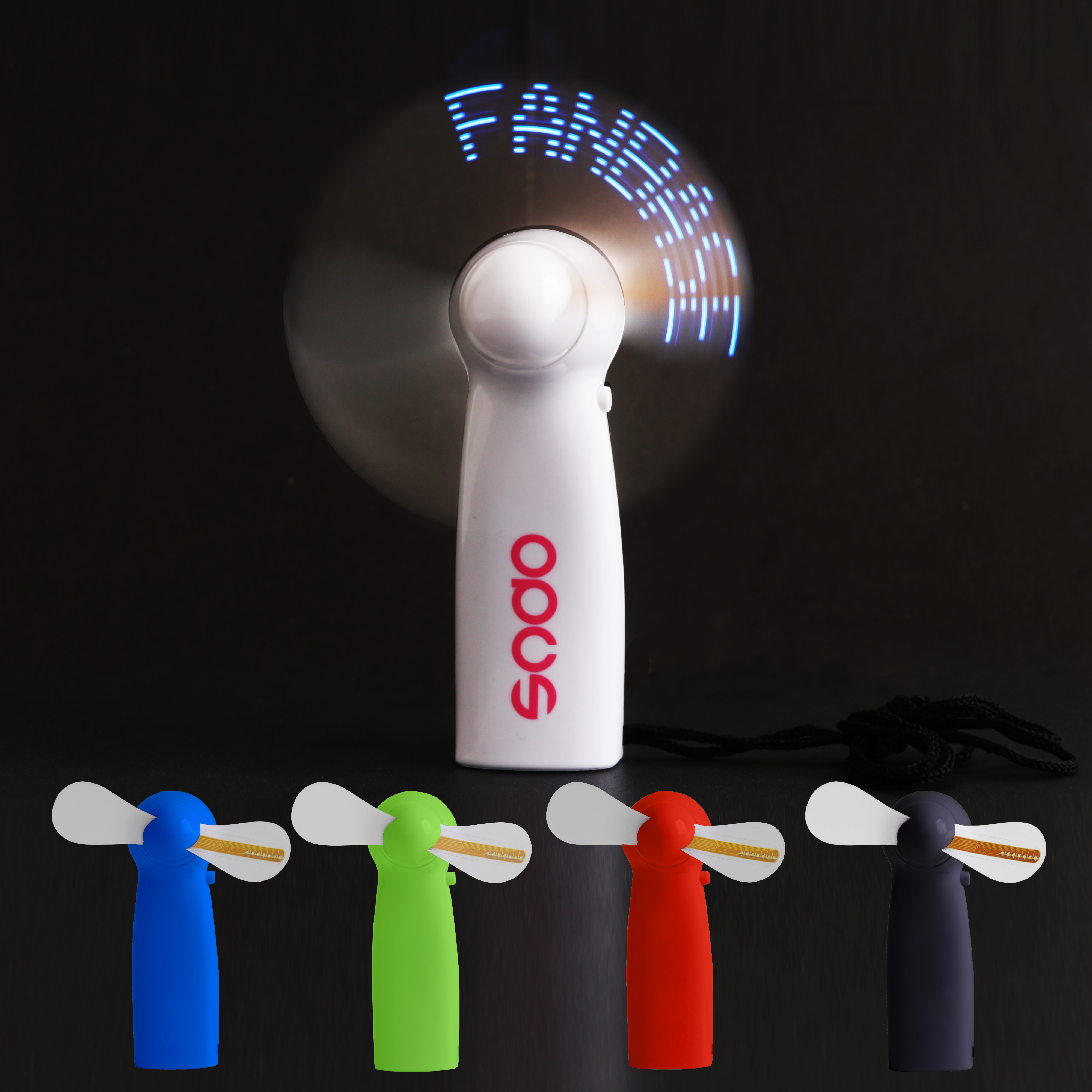 PCT245 - Handy LED Message Fan