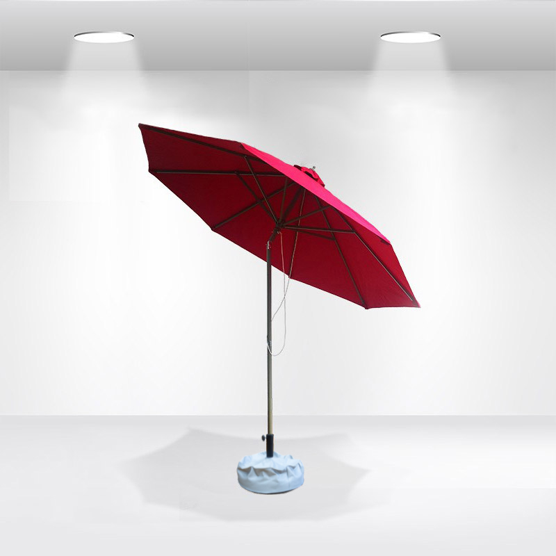 2.7x2.7m Tilting Sublimation Patio Umbrellas