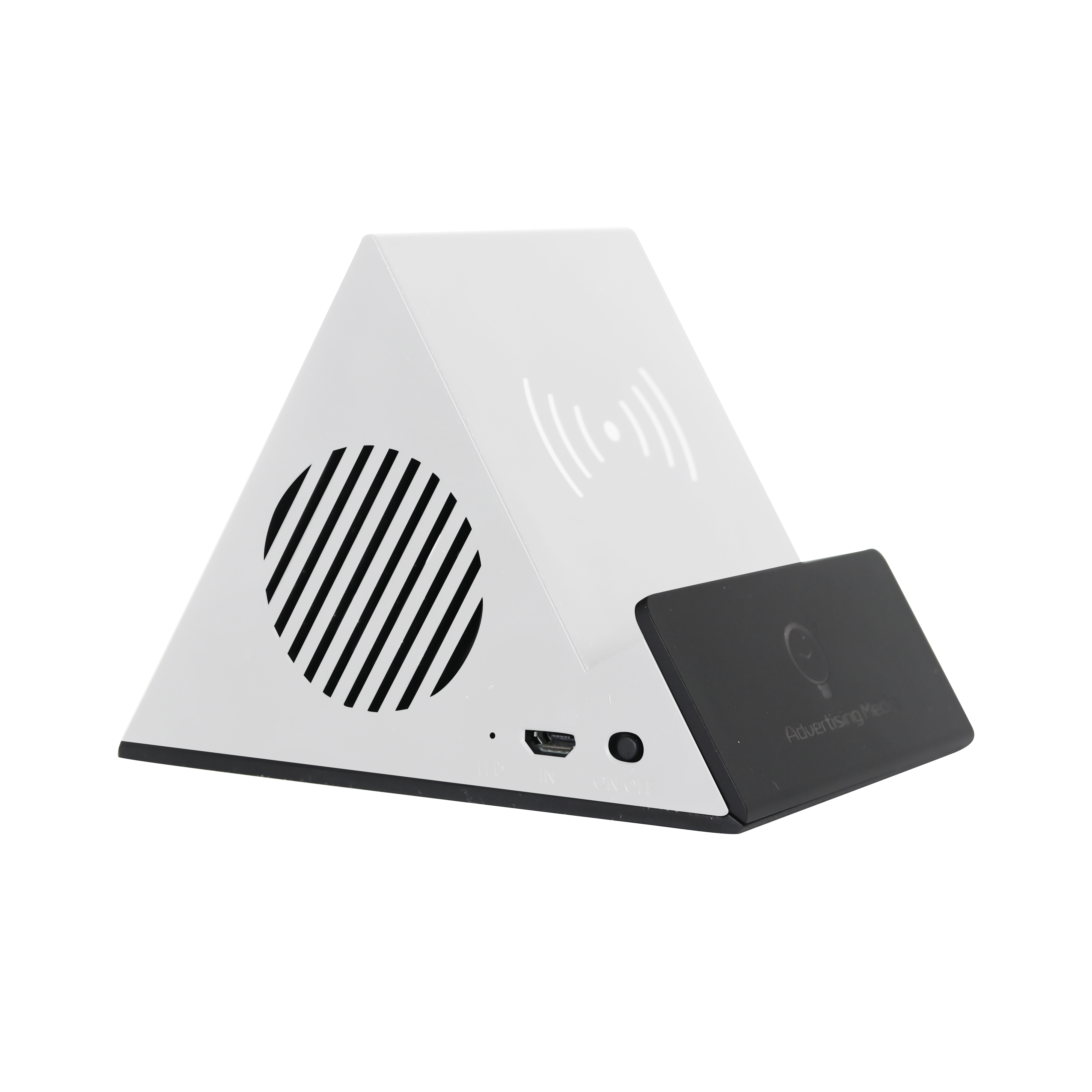 Speaker with Wireless Charger & Phone Stand