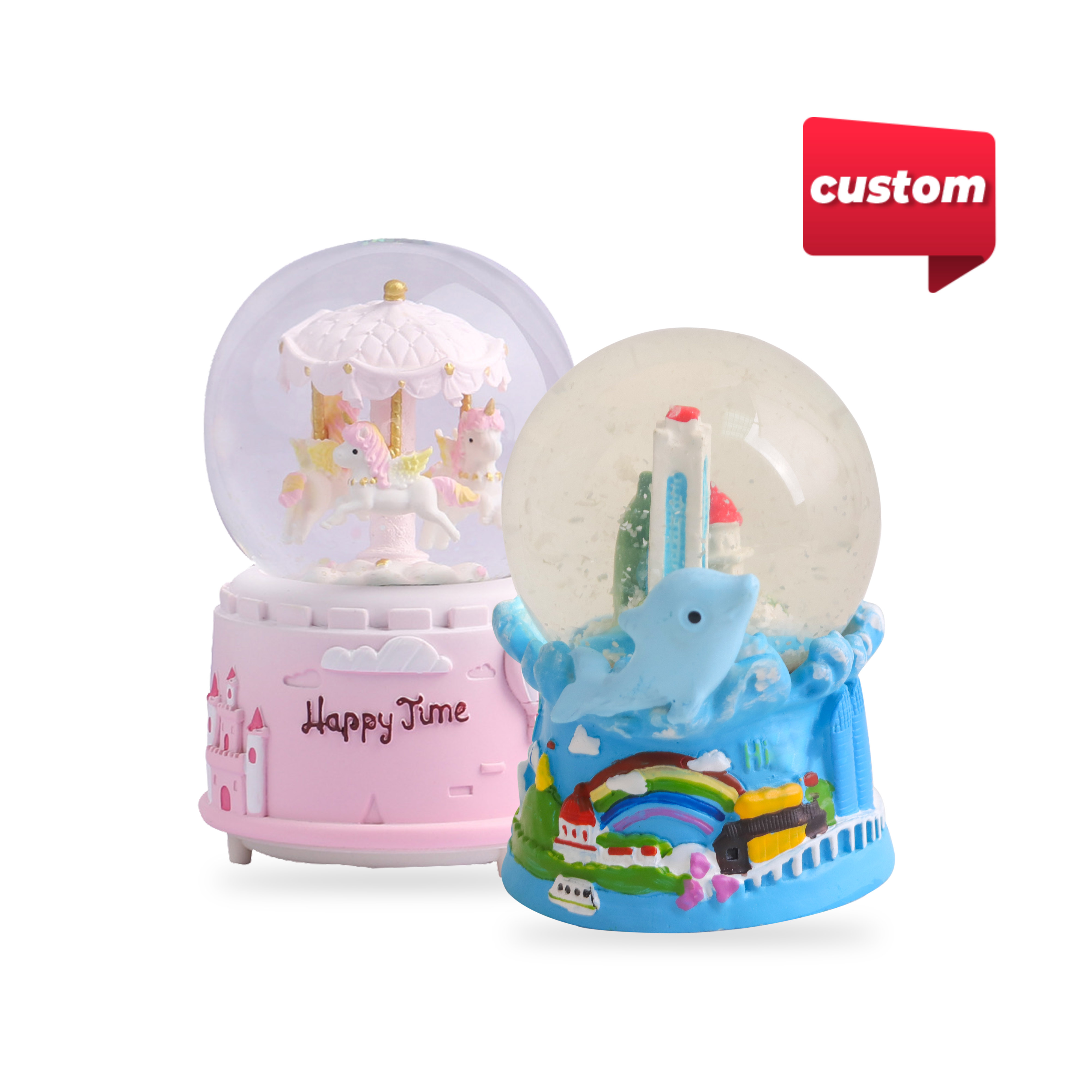 Custom Snow Globe