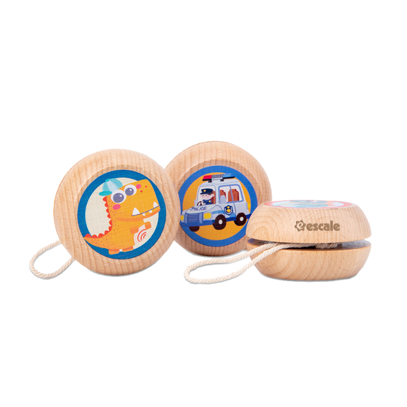 Wooden Cartoon Yoyo Ball