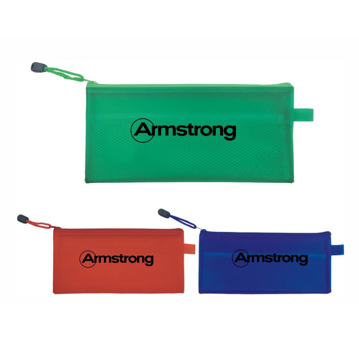 A6 Zippered Mesh Pouch