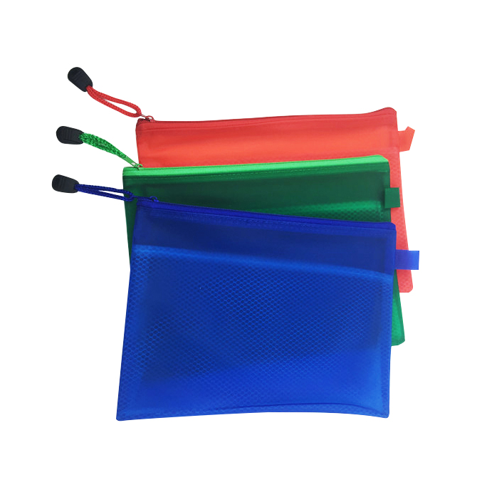 A5 Zippered Mesh Pouch