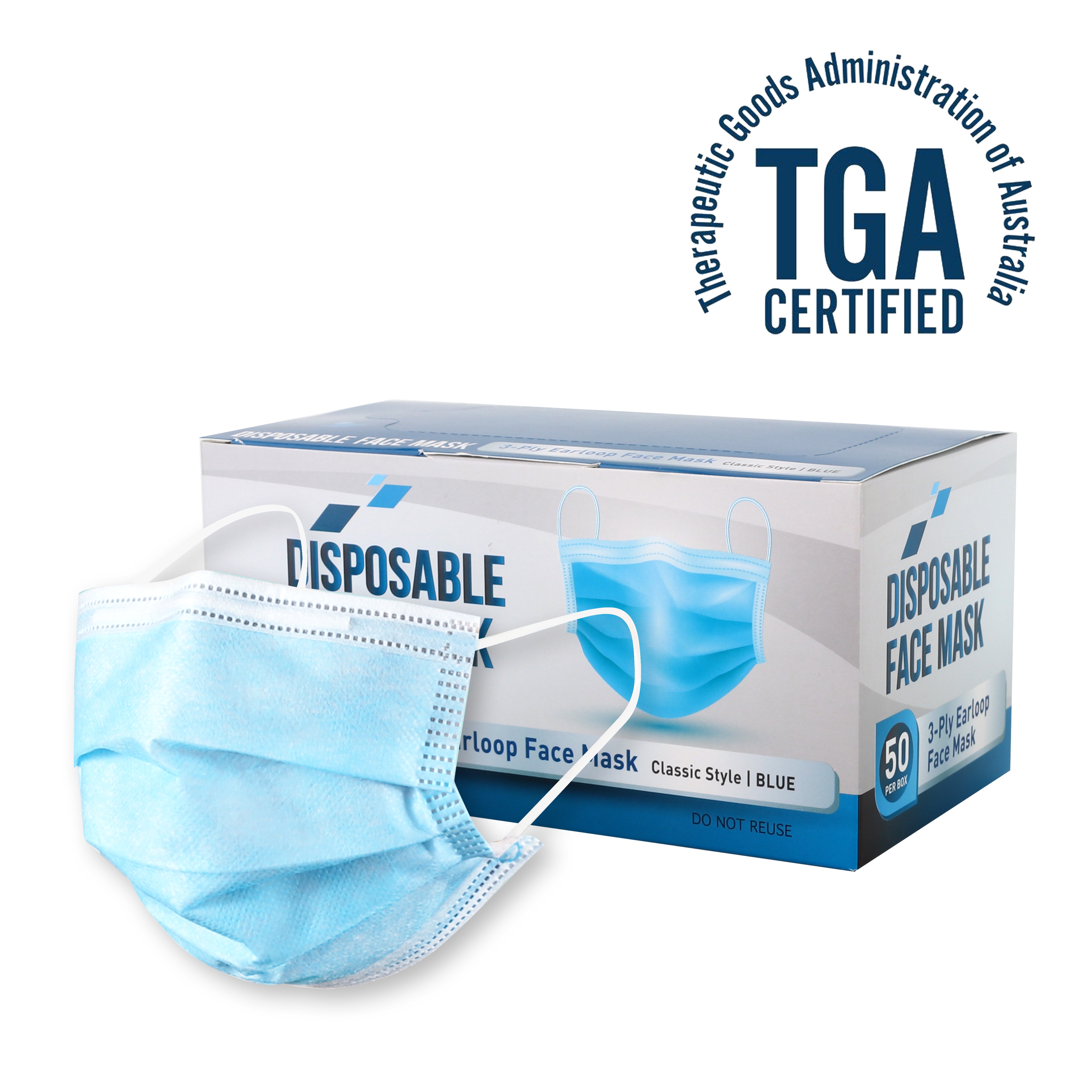 Personal Disposable Mask - 50PC Box