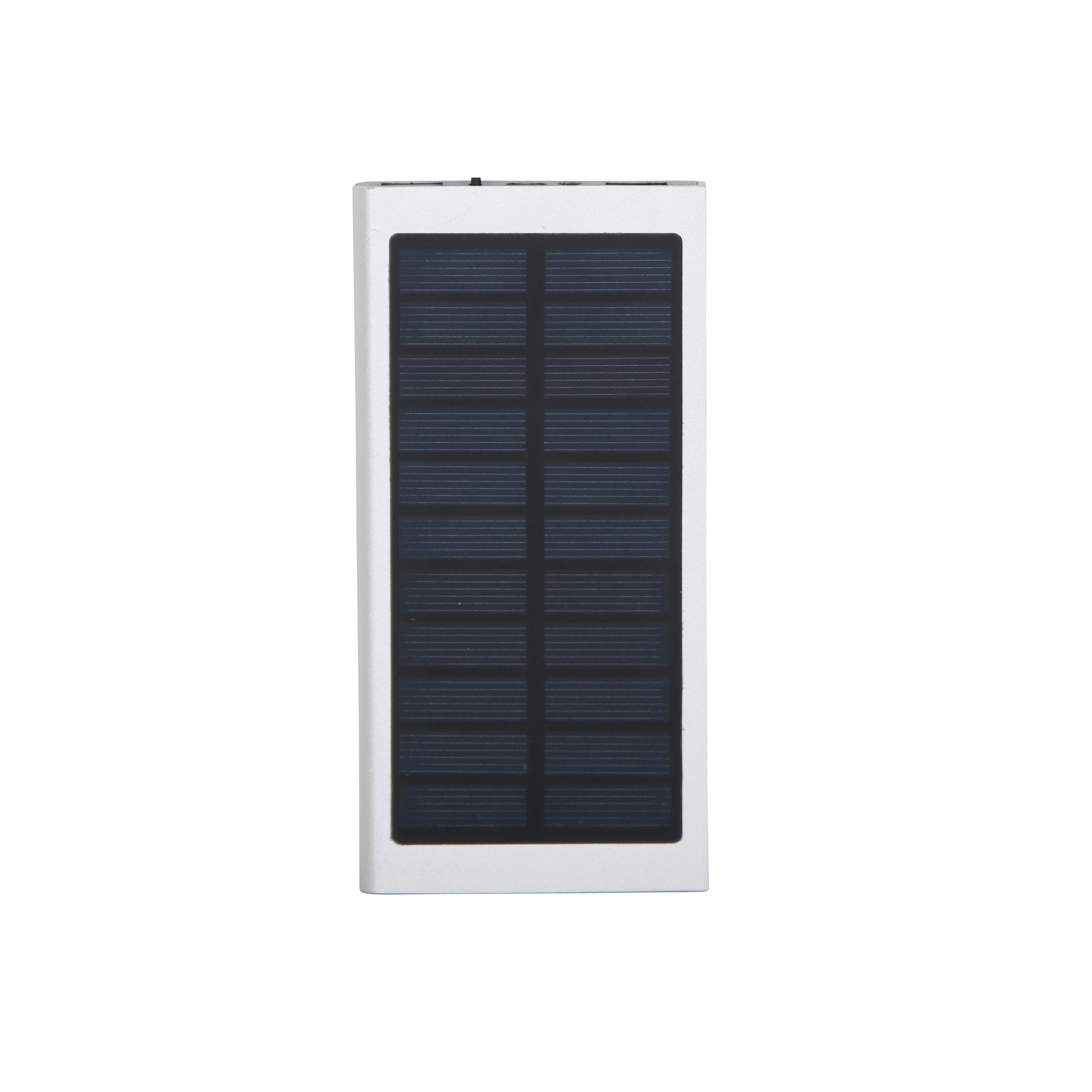 8000mAh Metal Solar Power Bank