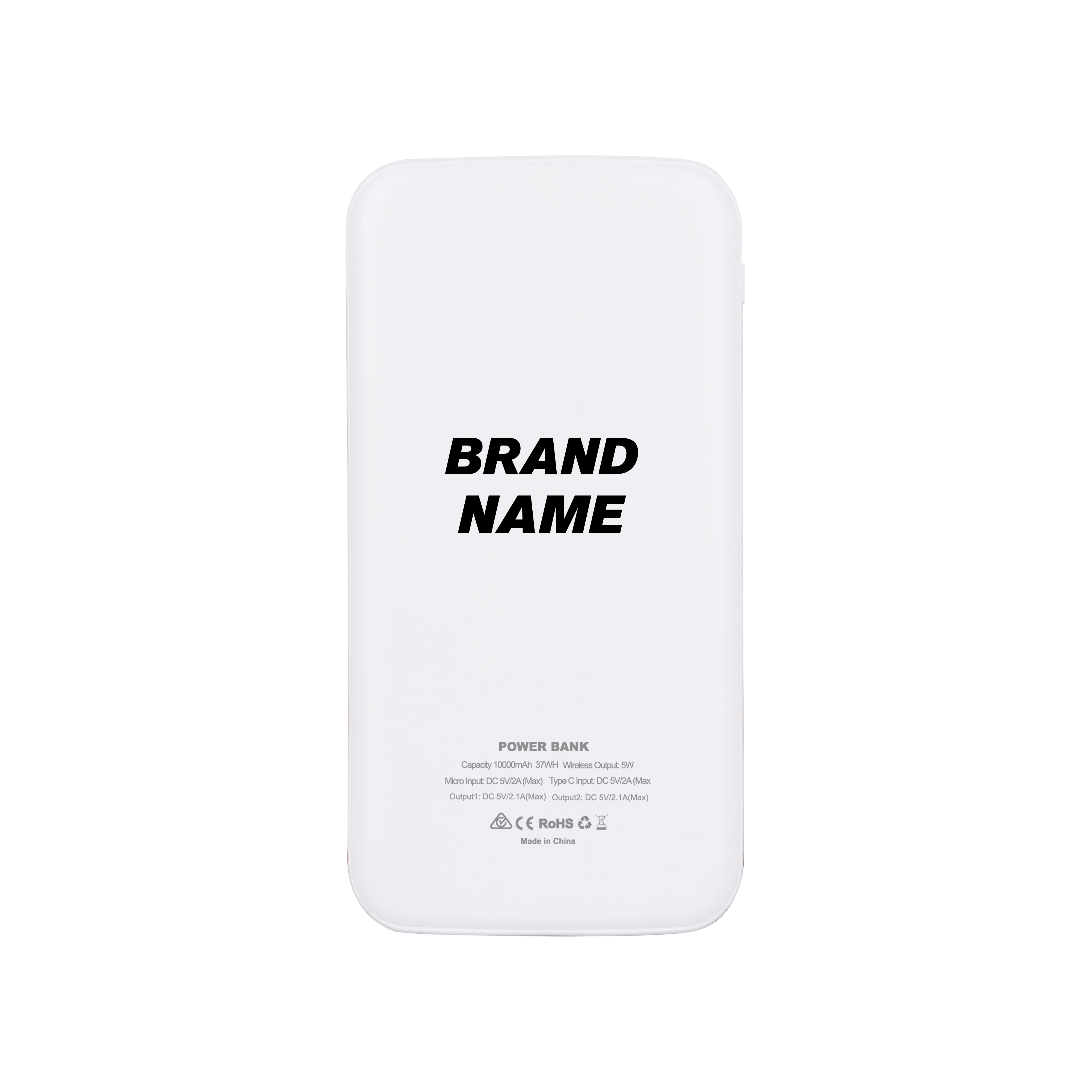 10000mAh Wireless Power Bank with Power Indicator