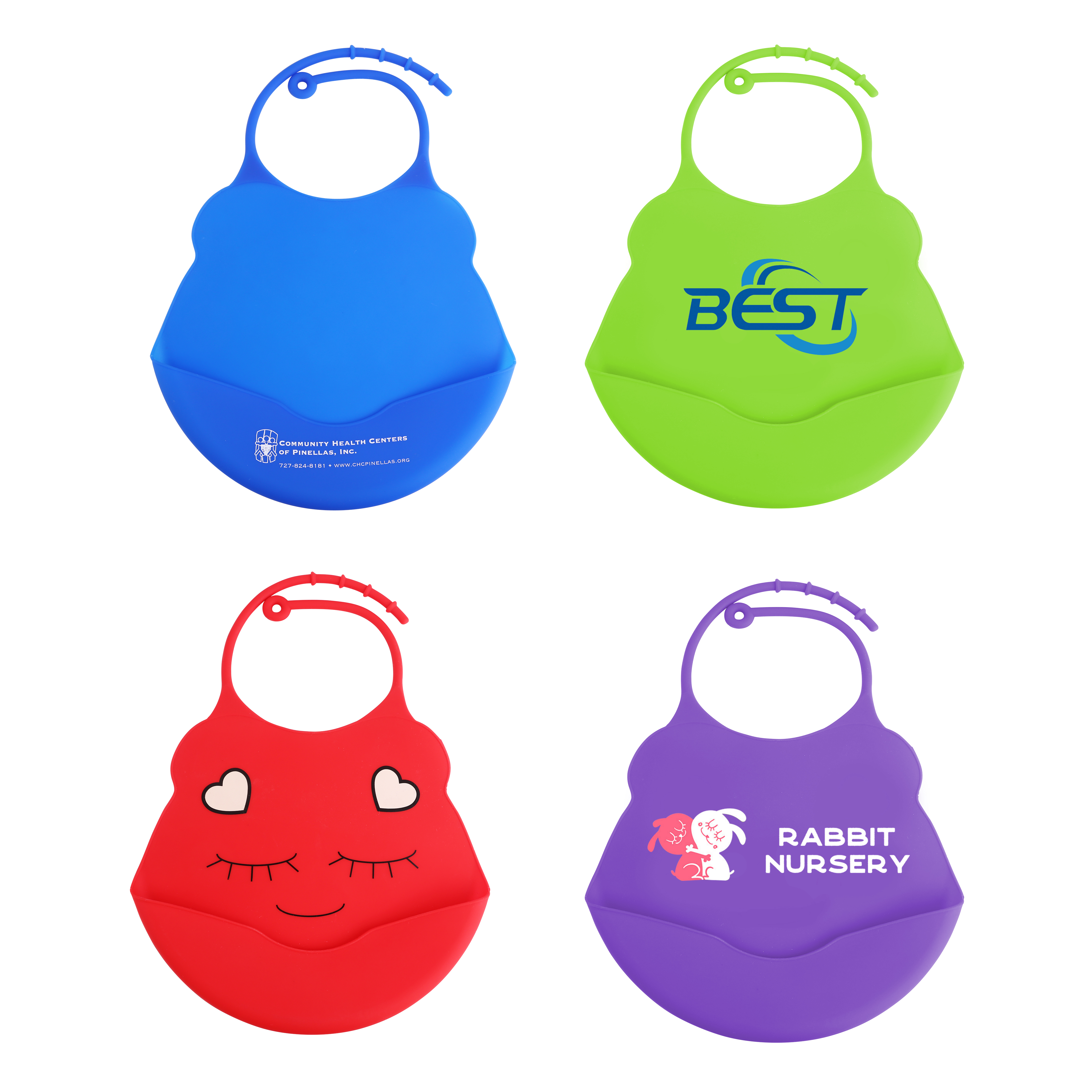 Adjustable Silicone Bib