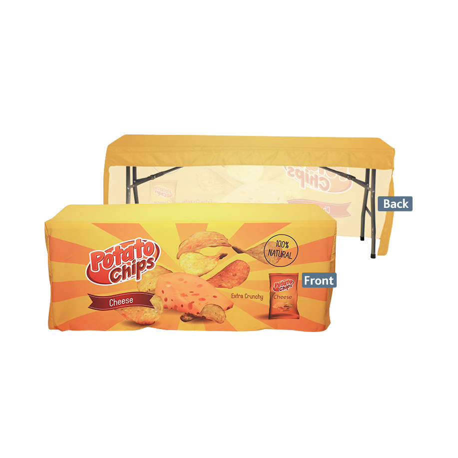 POS23 - 3-Side Fitted Table Cloth * 6ft