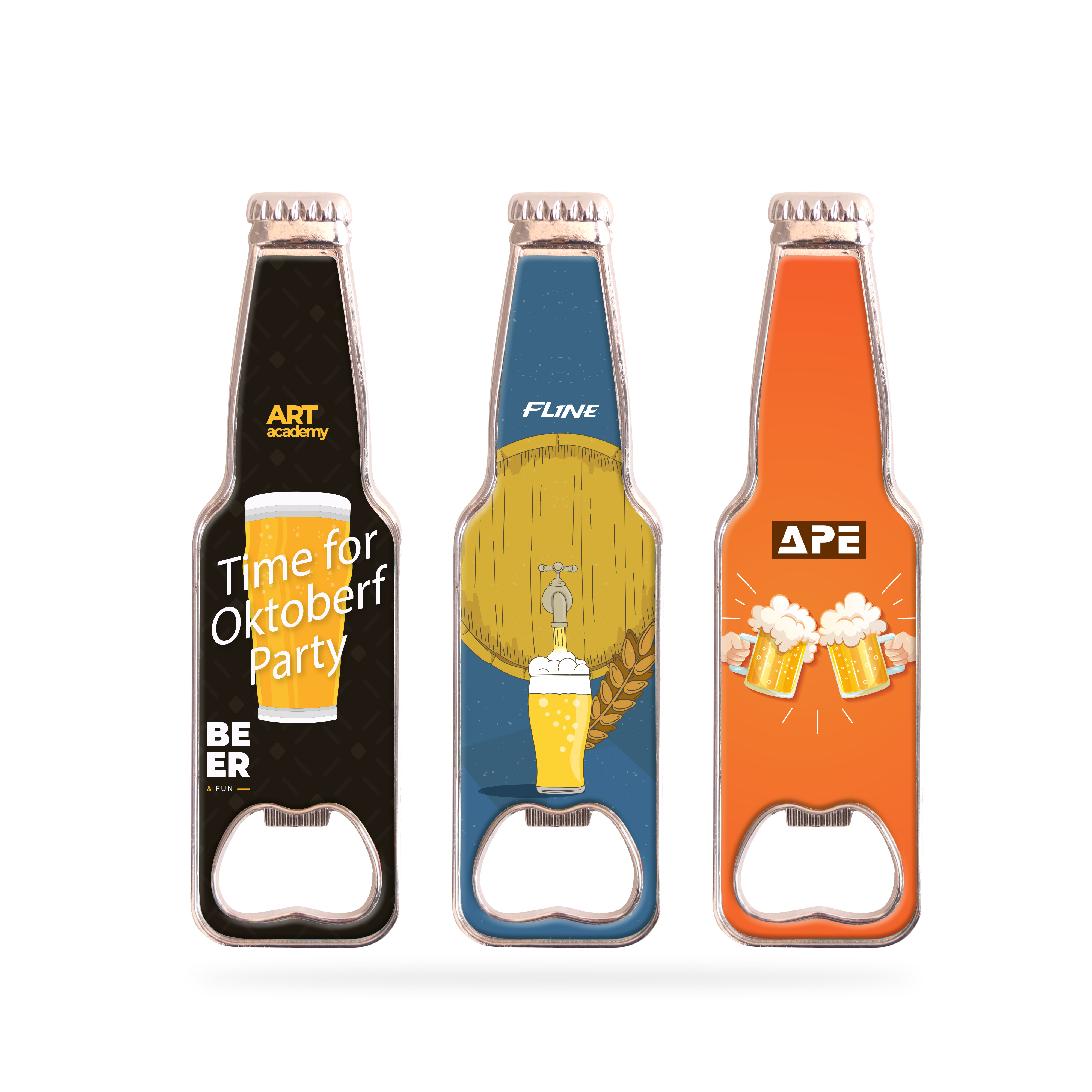 PCH659 - Bottle Shaped Opener Fridge Magnet