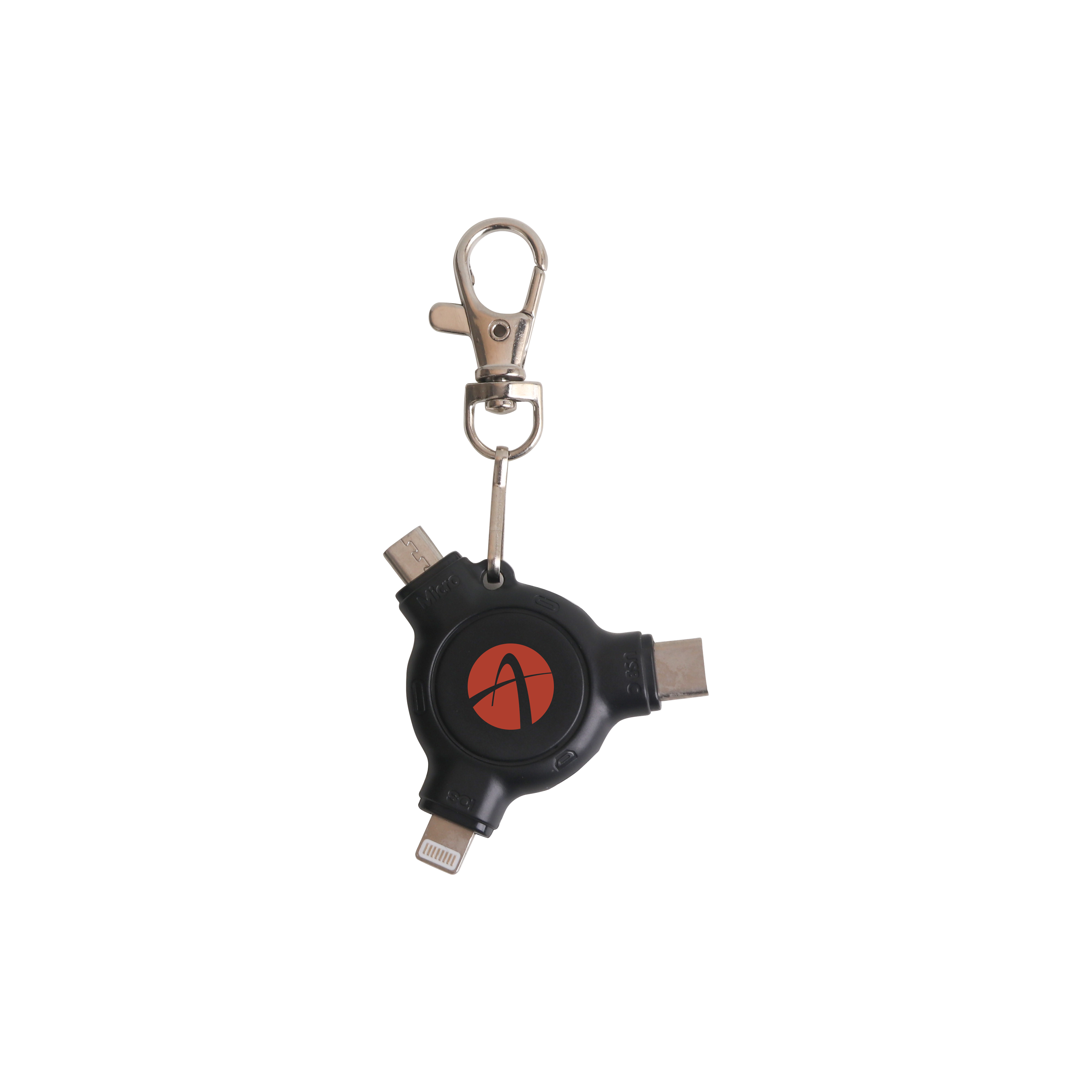 PCBA124 - 3-In-1 ABS Data Blocker with Keyring