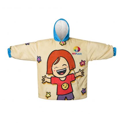 PCC063 - Kids' premium 100% Polyester Sublimated Wearable Blanket
