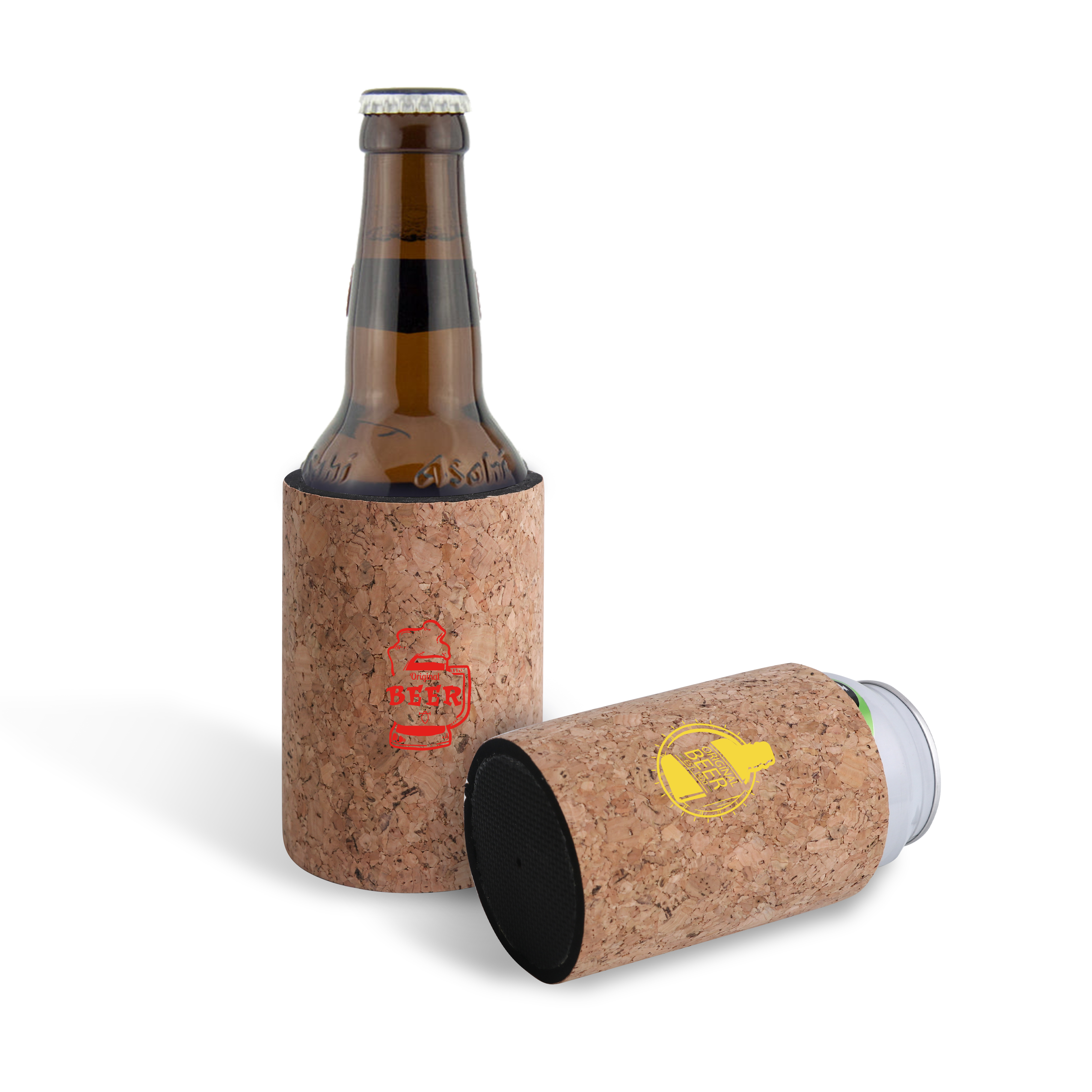 PCN092 - Cork Stubby Holder with Base