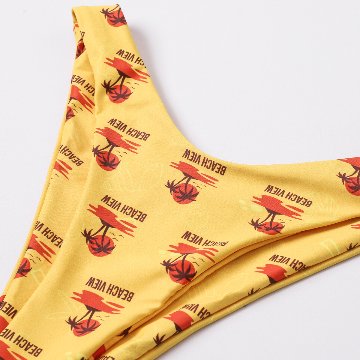 Women’s Polyester Spandex Sublimated Bikini bottom