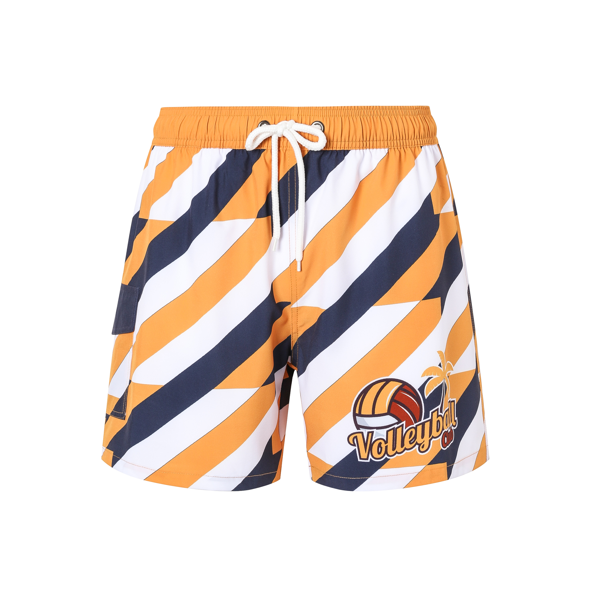 PCC133 - Women's Polyester Spandex Sublimated Board Shorts With Drawstring and Pocket