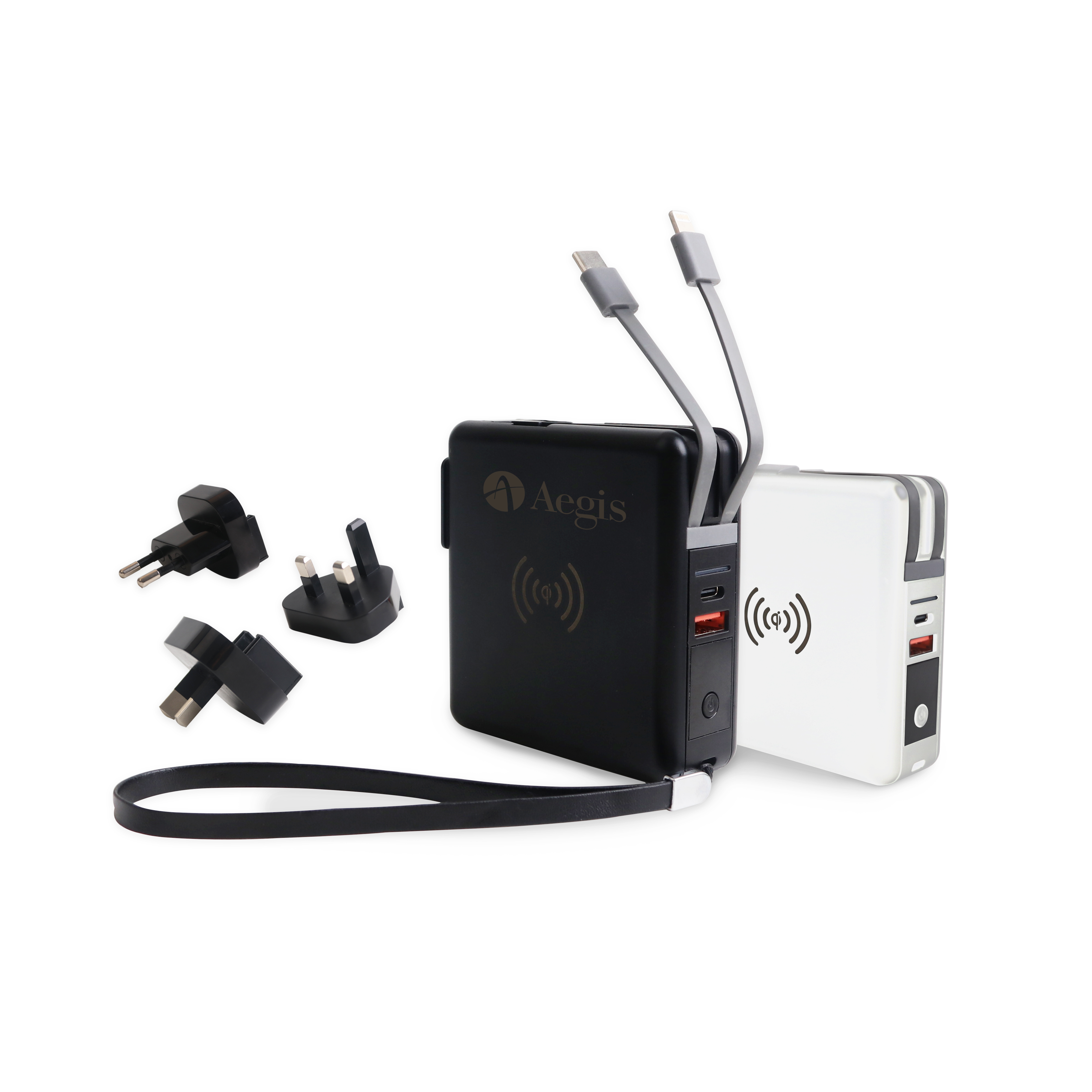 10000mAh Wireless Travel Power Bank