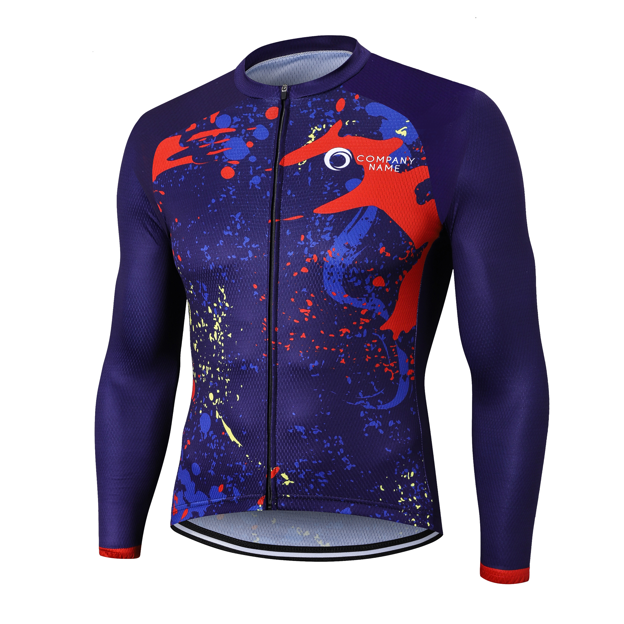 PCC026 - Men's Sublimated Long Sleeve Cycling Jersey
