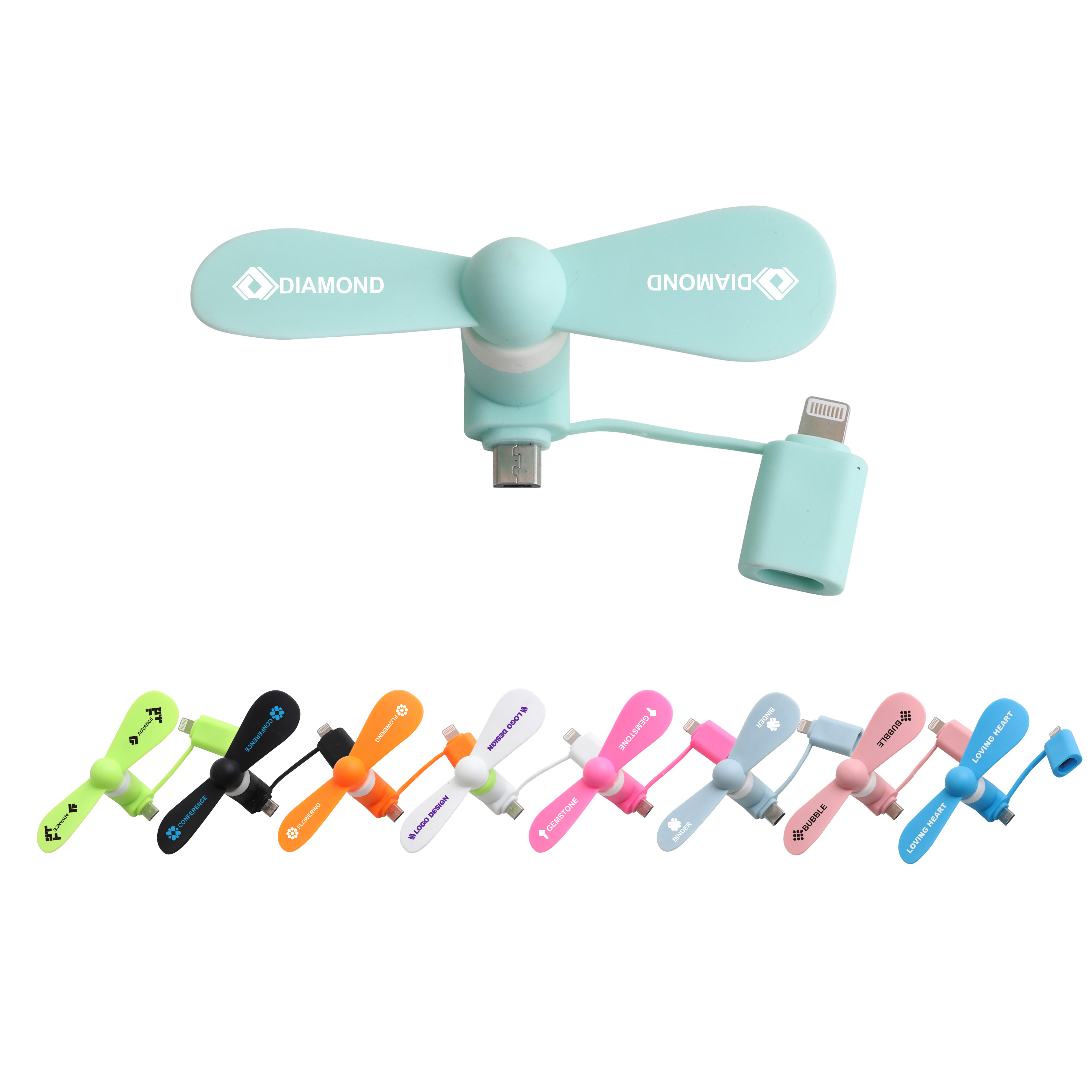 PCT088 - 2 in 1 Smart Phone Fan