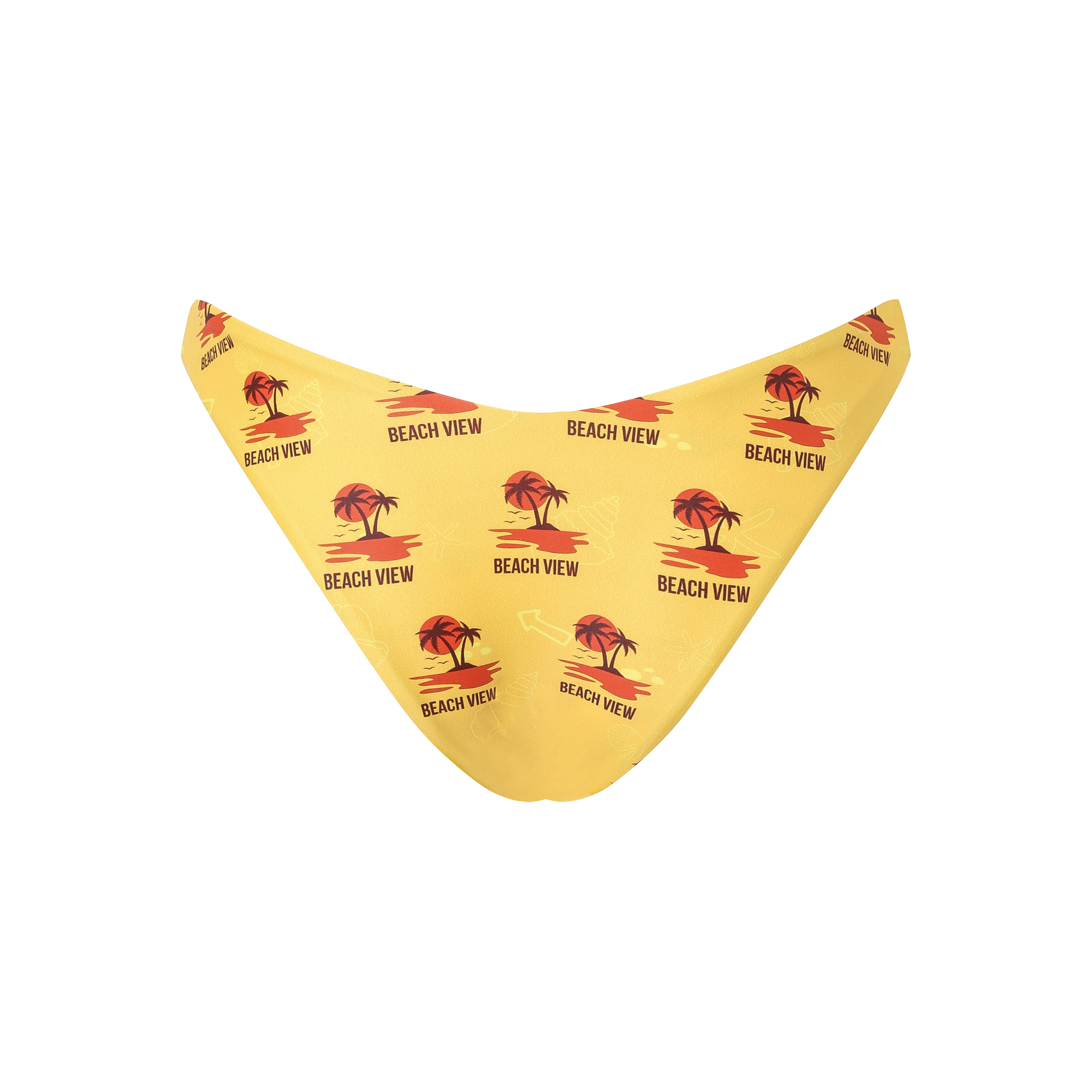 Women’s Polyester Spandex Sublimated Bikini bottom
