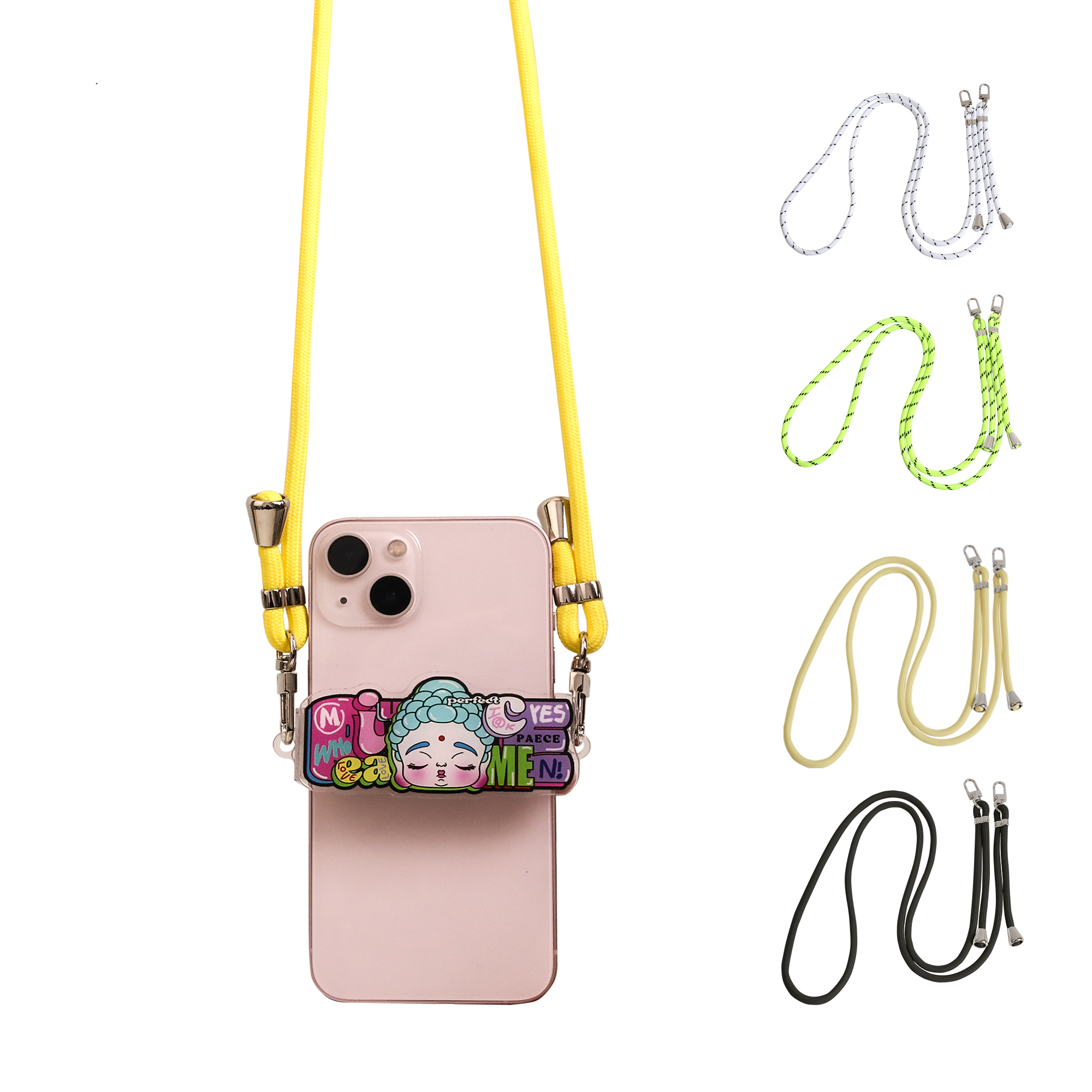 PCL066 - Adjustable Phone Lanyard with Back Clip
