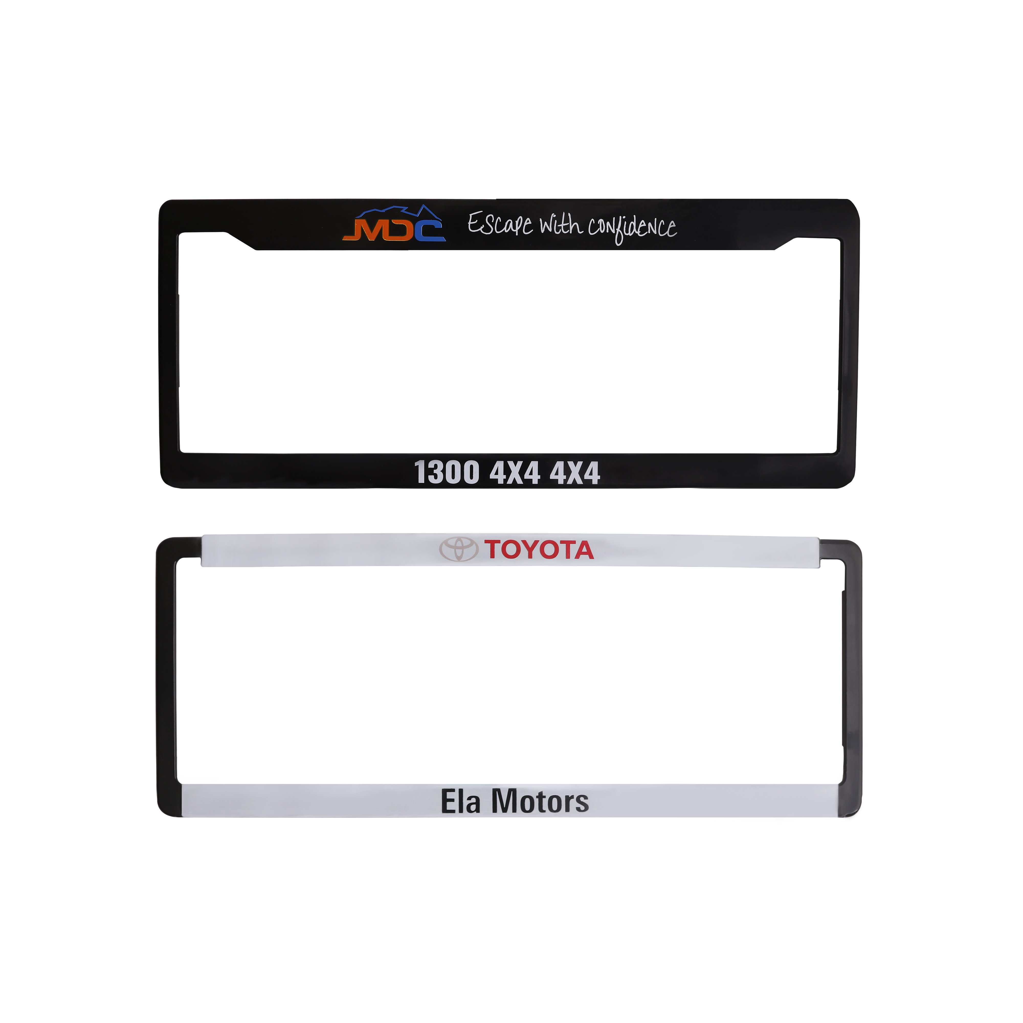 PXL050 - Plastic Licence Plate Frame