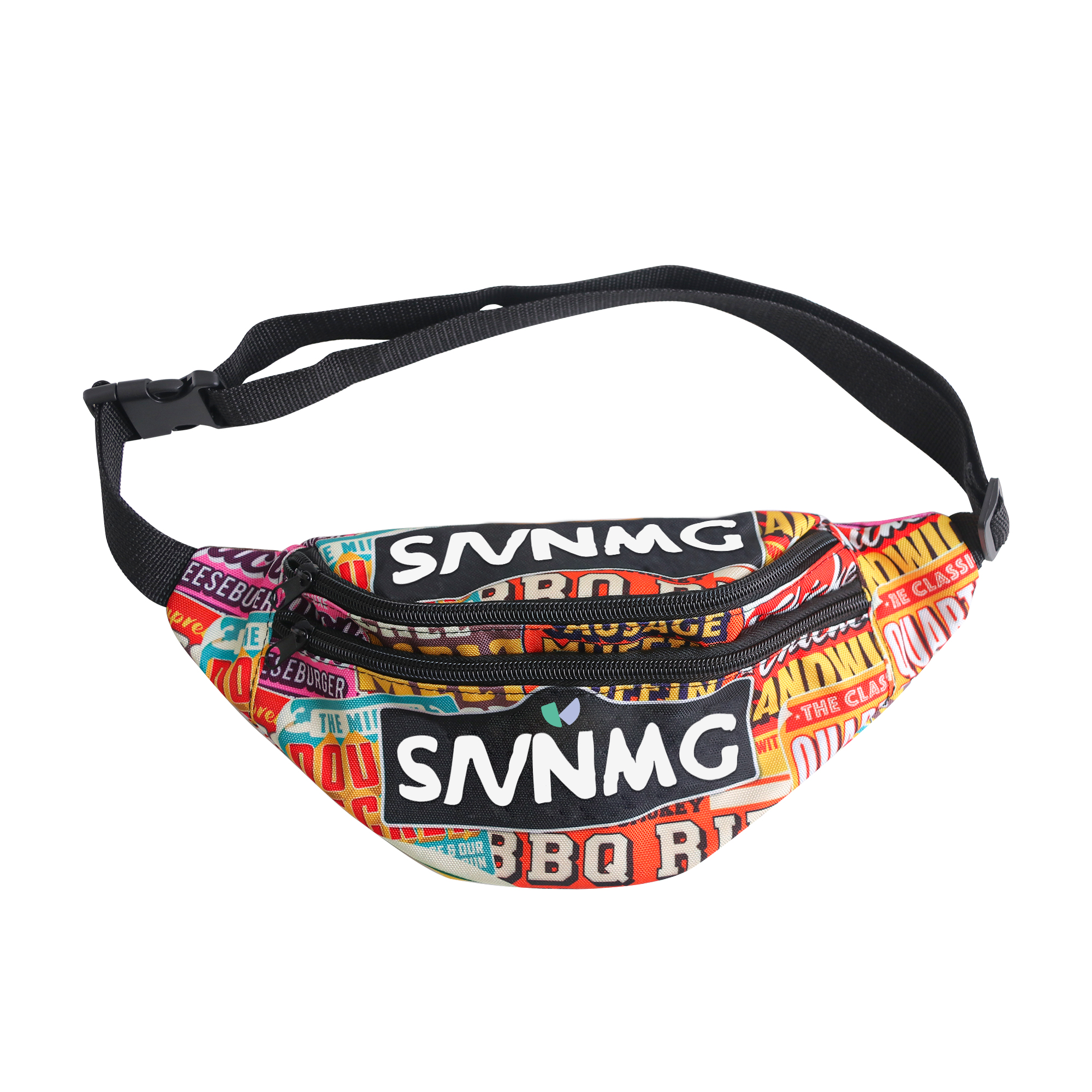 PXB008 - Full colour RPET Bum Bag