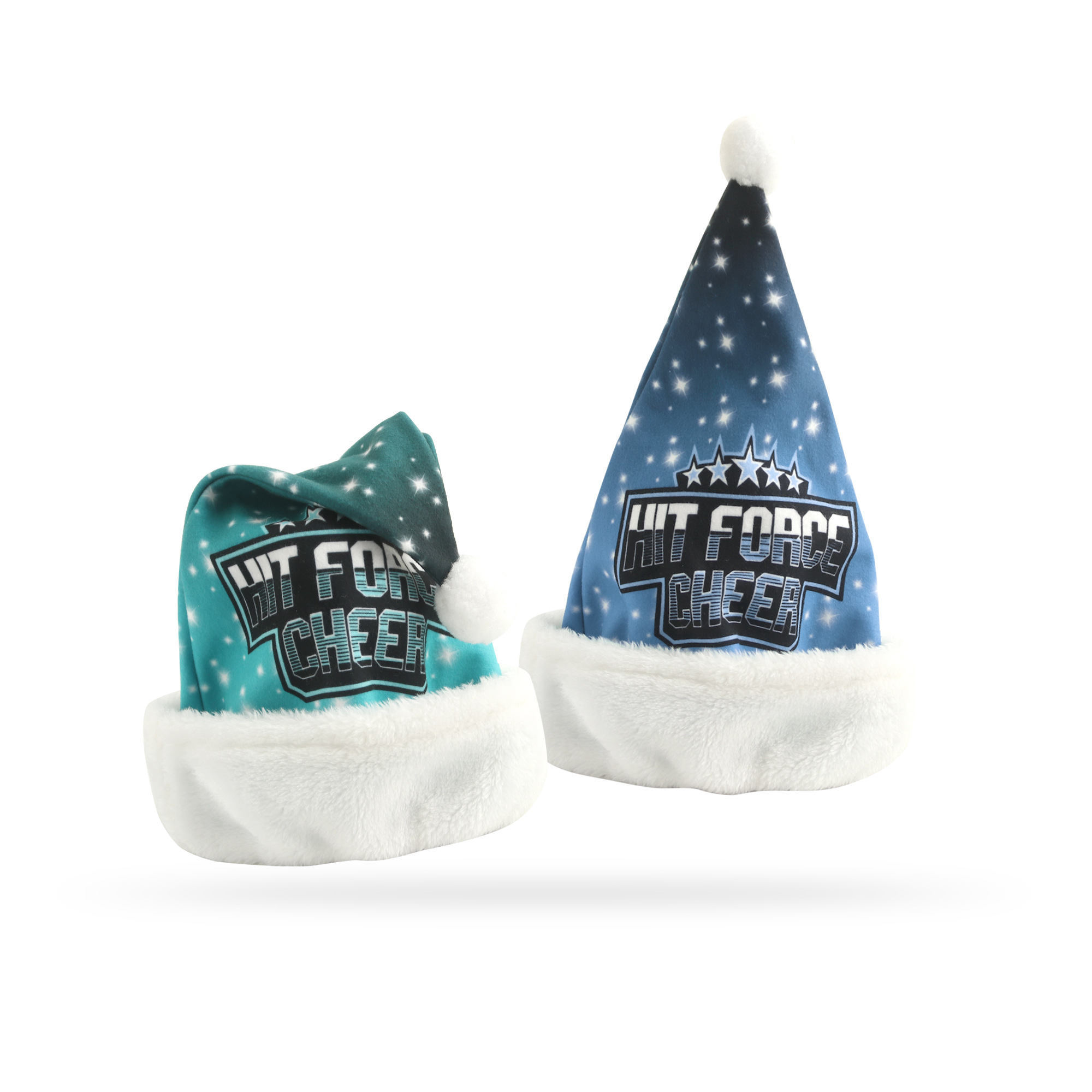 PXL138 - Full Colour Premium Regular Santa Hat