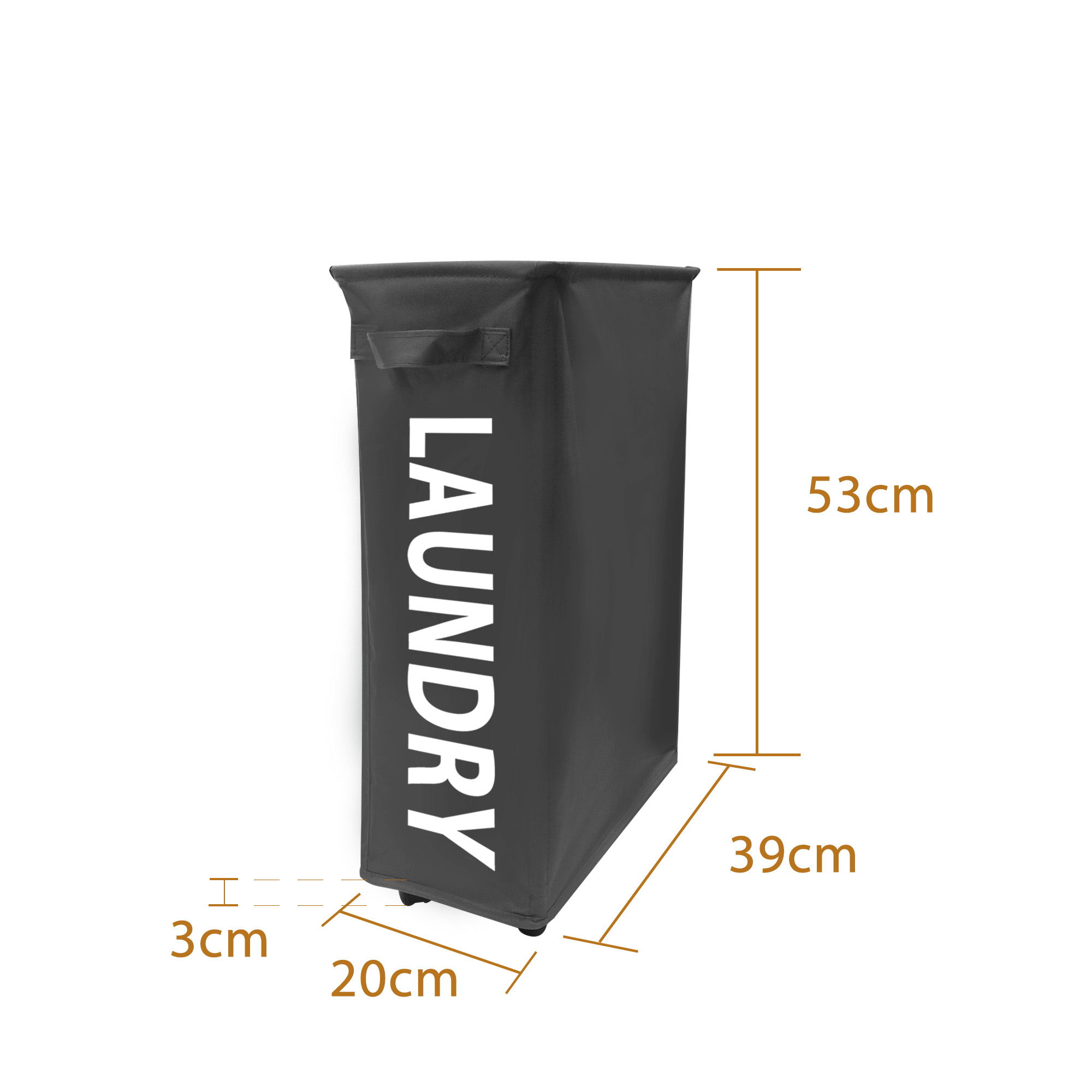 Laundry Basket With Wheels