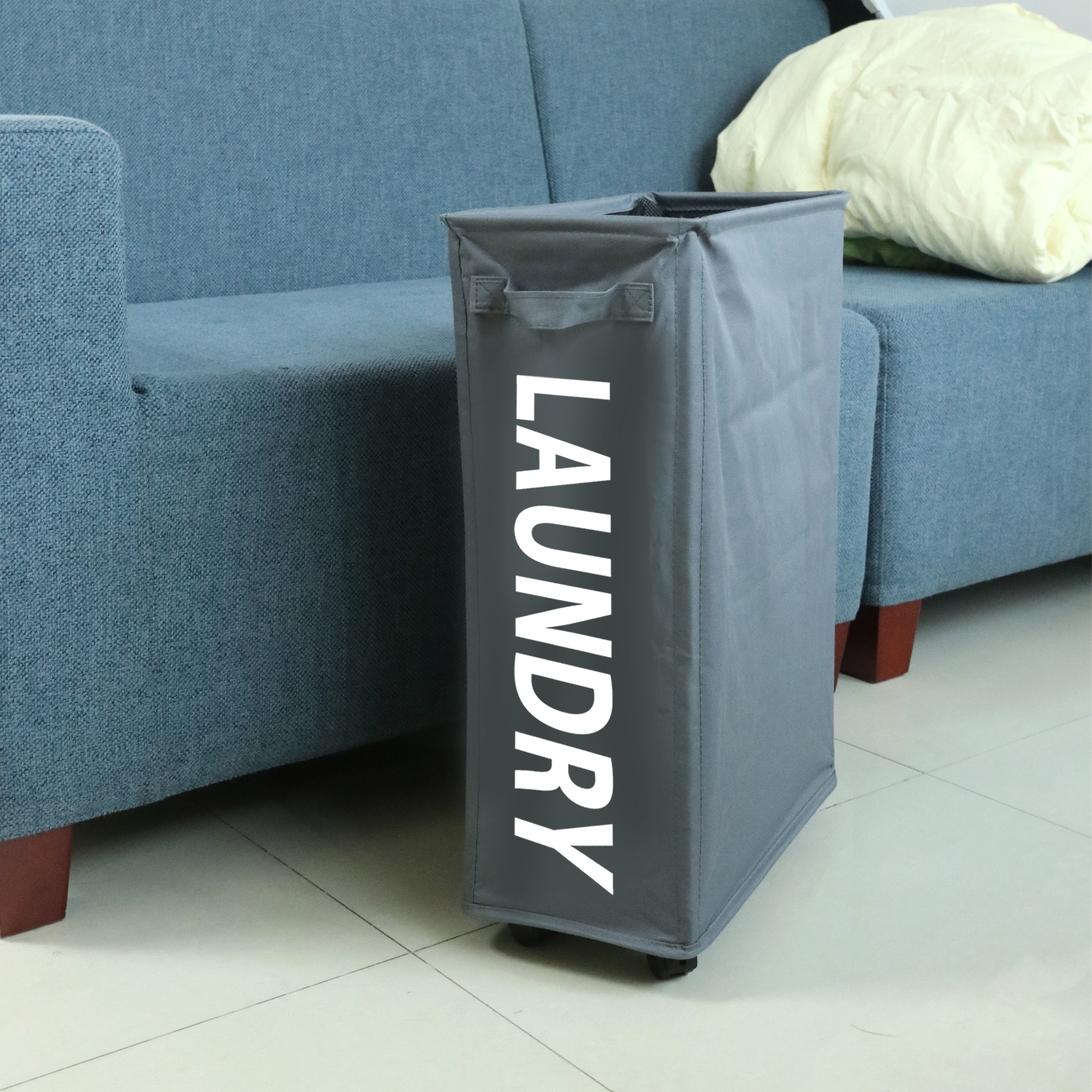 Laundry Basket With Wheels