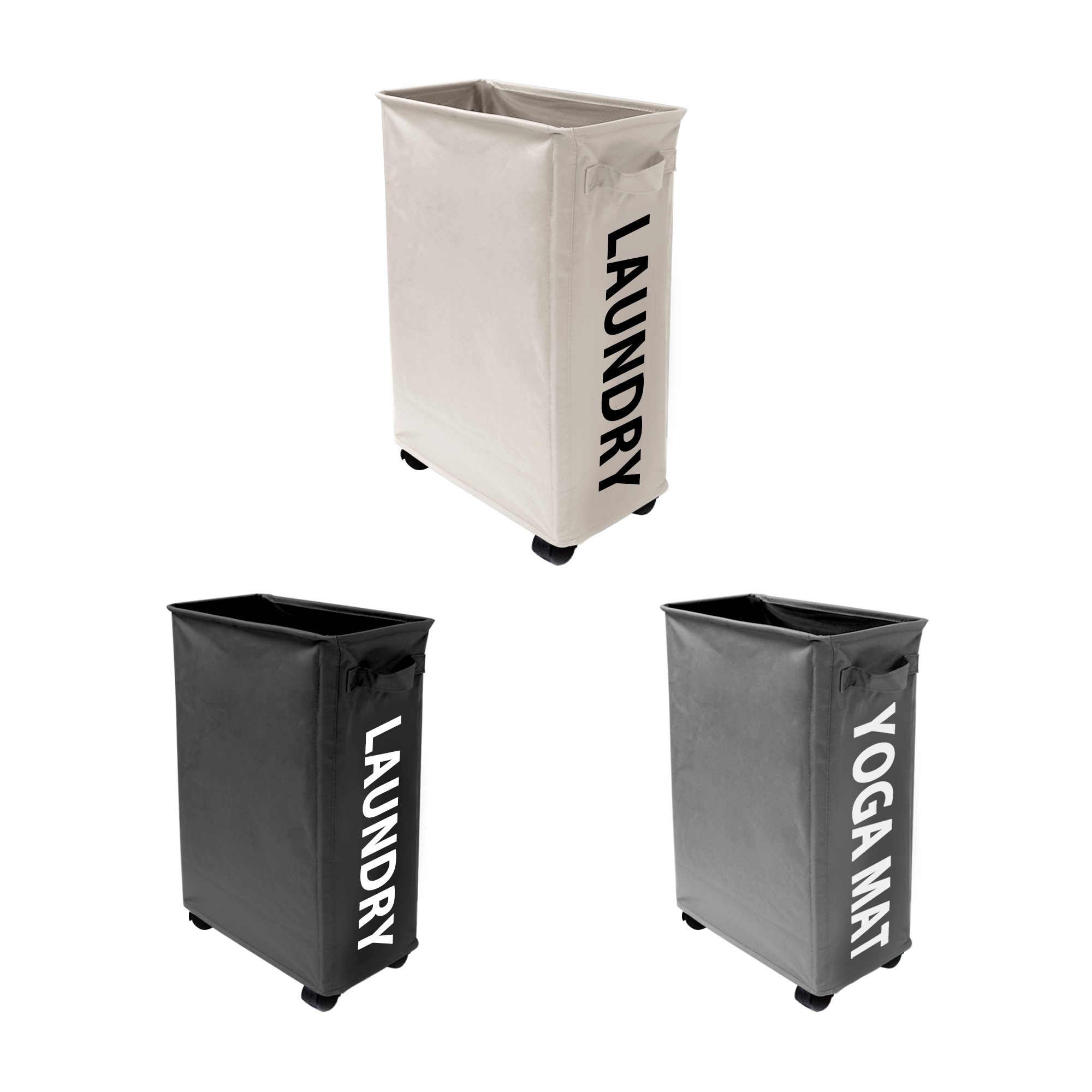 PXB018 - Laundry Basket With Wheels