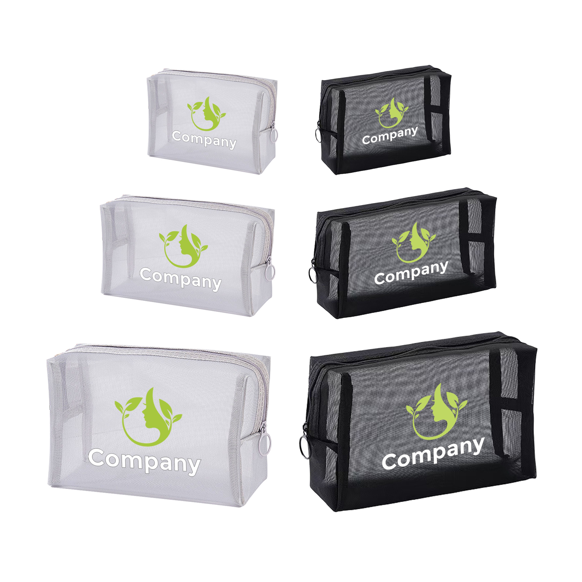 PCBC203 - Nylon Mesh Cosmetic Bag