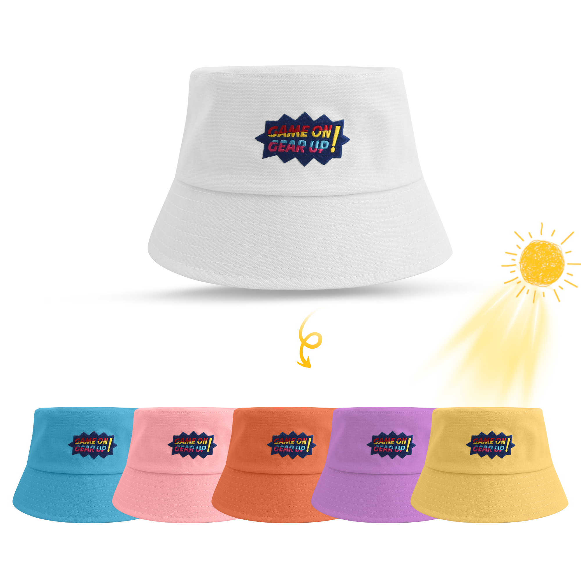 PCH367 - Colour Changing Bucket Hat