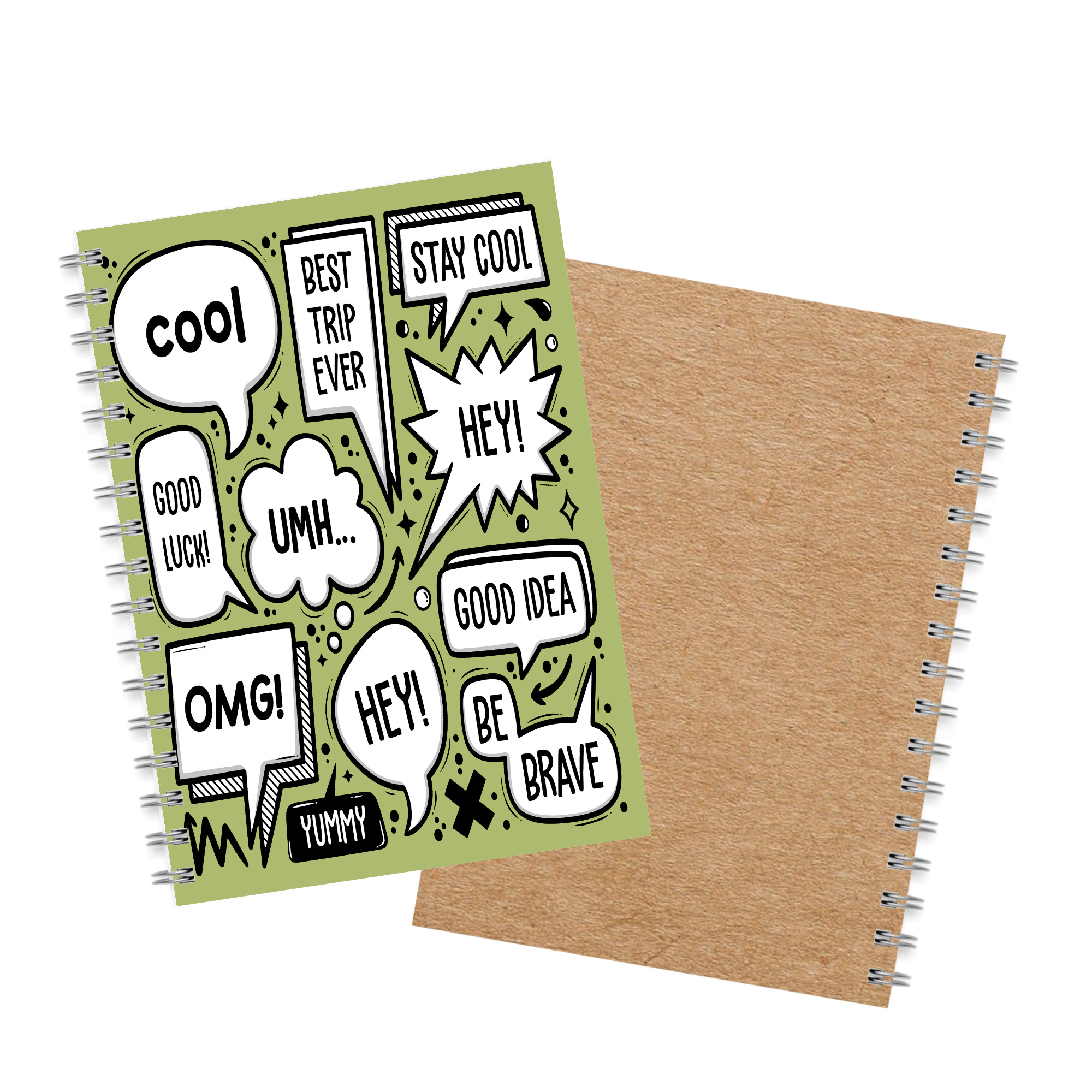 B5 Full Colour Wiro Binding NoteBook