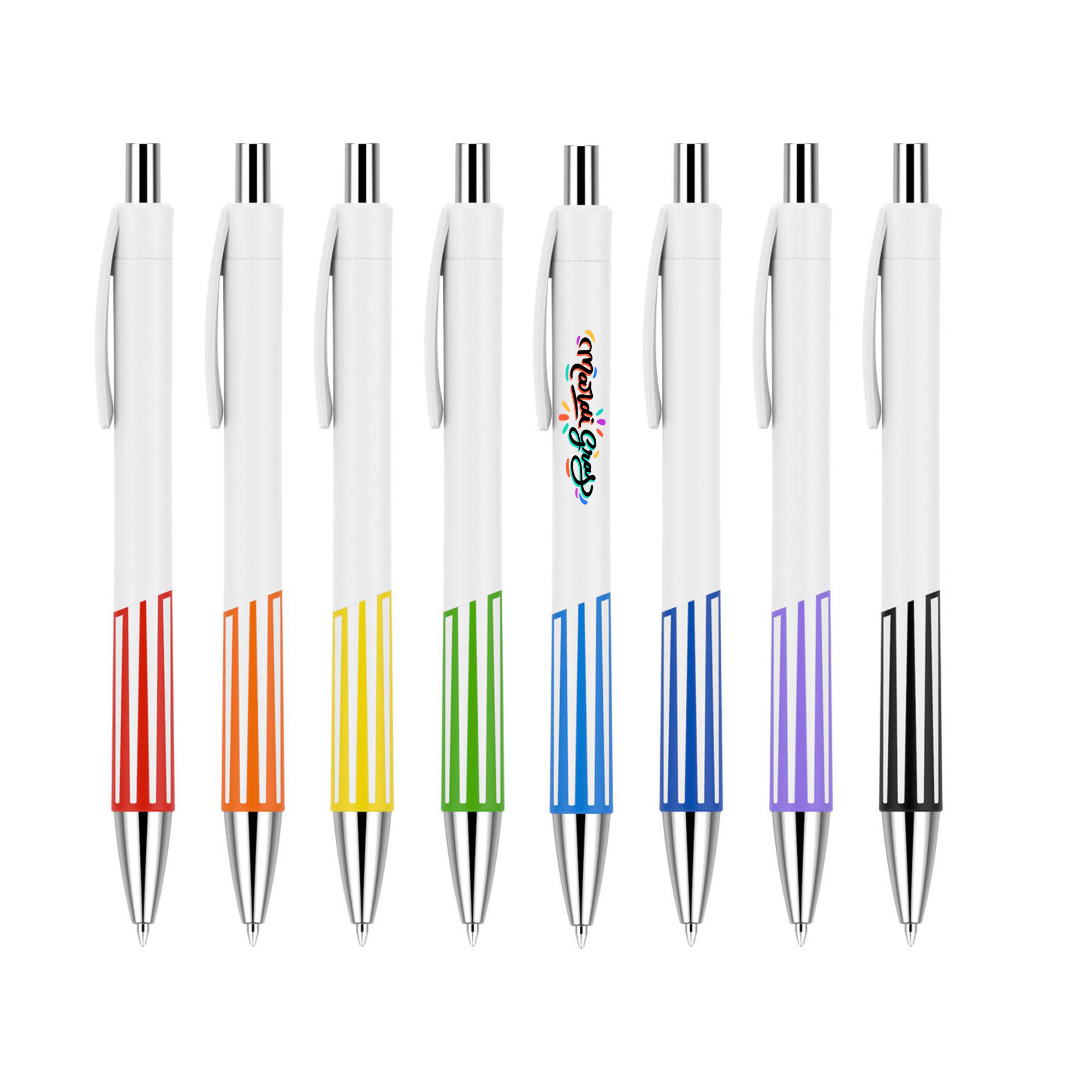Colourful Pen - Creamy White barrel