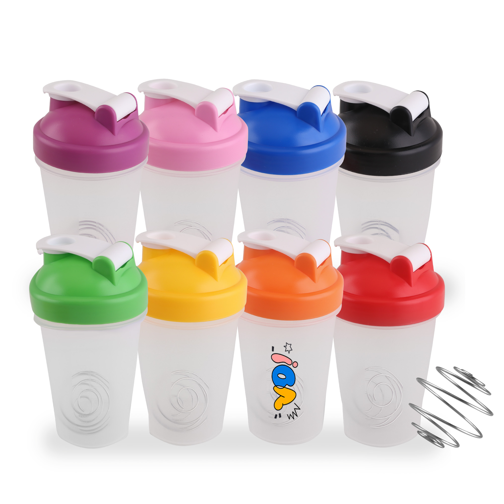PXD270 - BPA Free Fitness Shaker Bottle 400ml