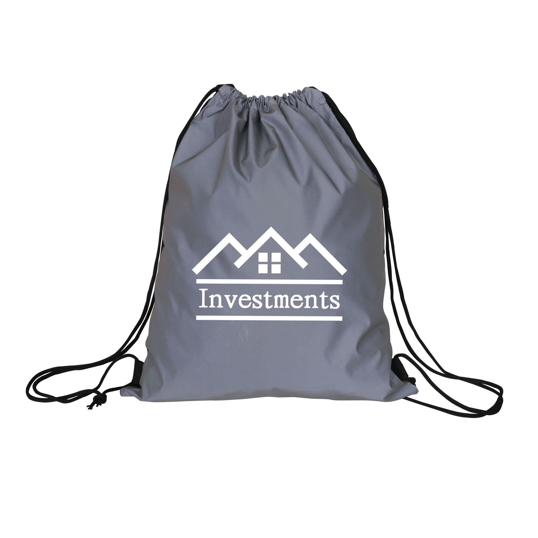 PCBC610 - Reflective Drawstring Bag