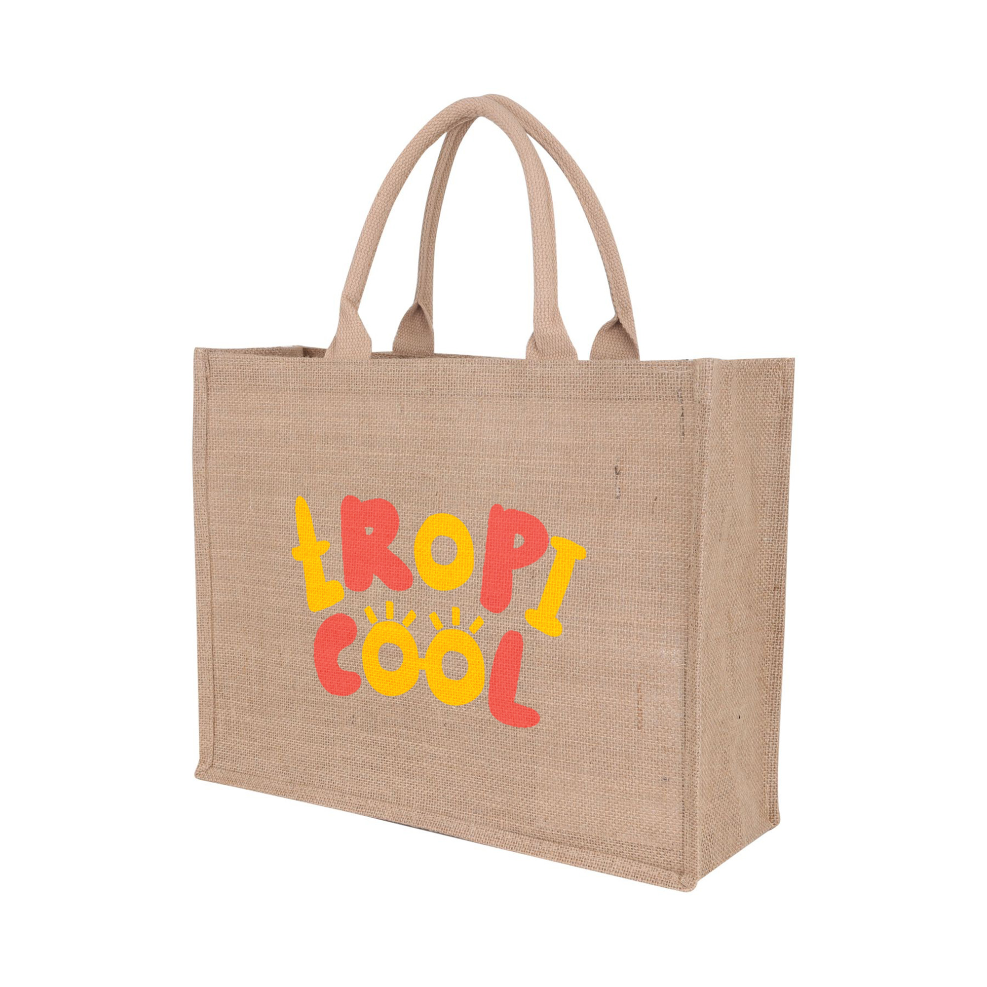 PCPB805 - Natural Jute Tote Bag