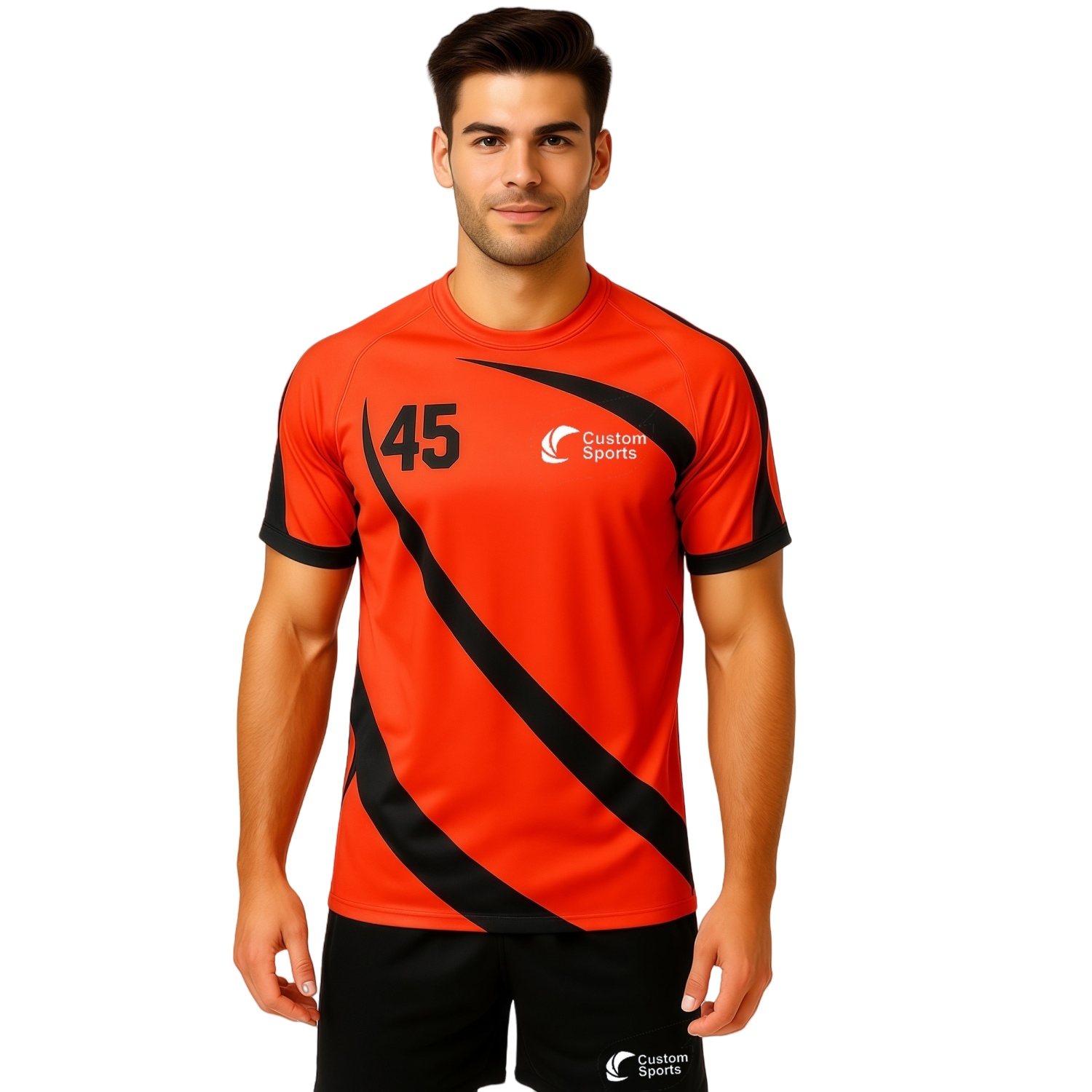 PCC868 - 100% Polyester Micro Mesh Sublimated Crew Neck Raglan Sport Tee Shirt