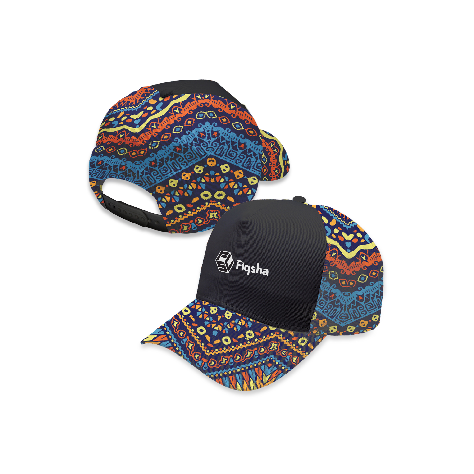 Full Sublimation 5 Panel Custom Cap