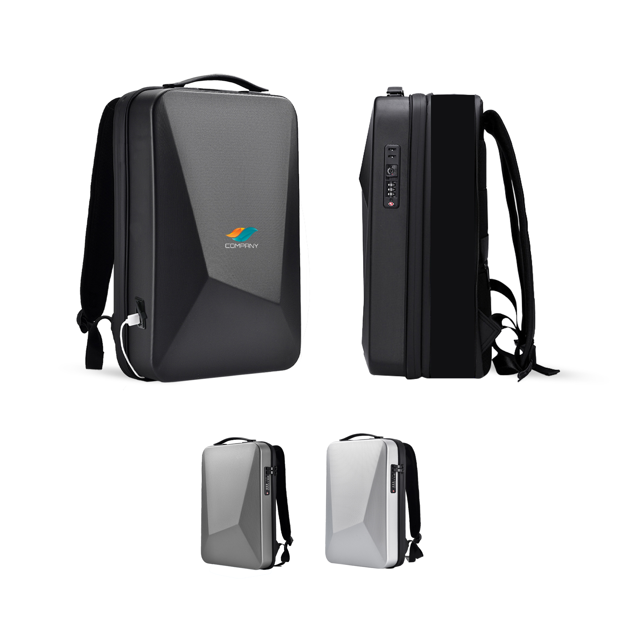 PXB130 - Expandable Hardshell Backpack