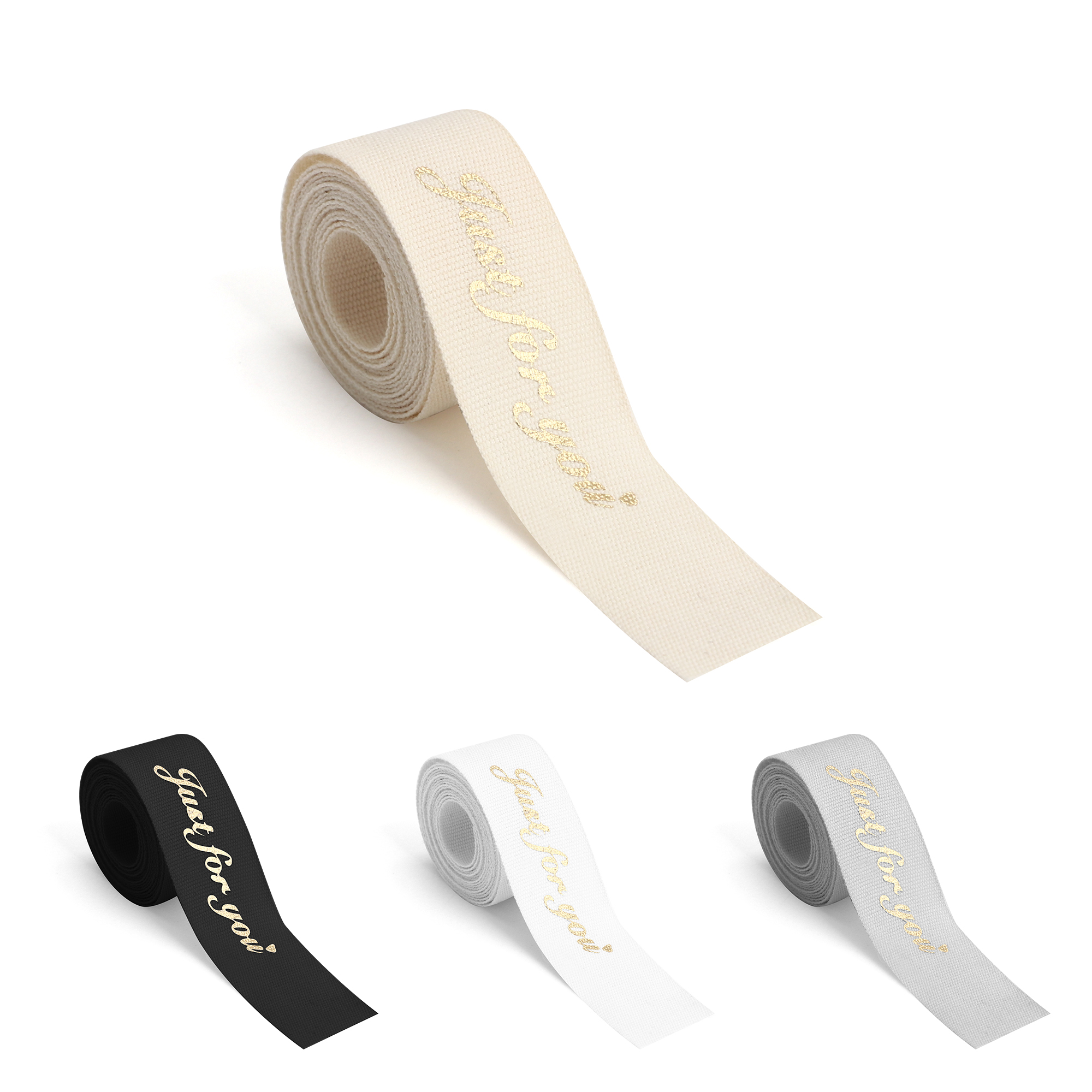 PCPA106 - Hot Stamping Cotton Ribbon