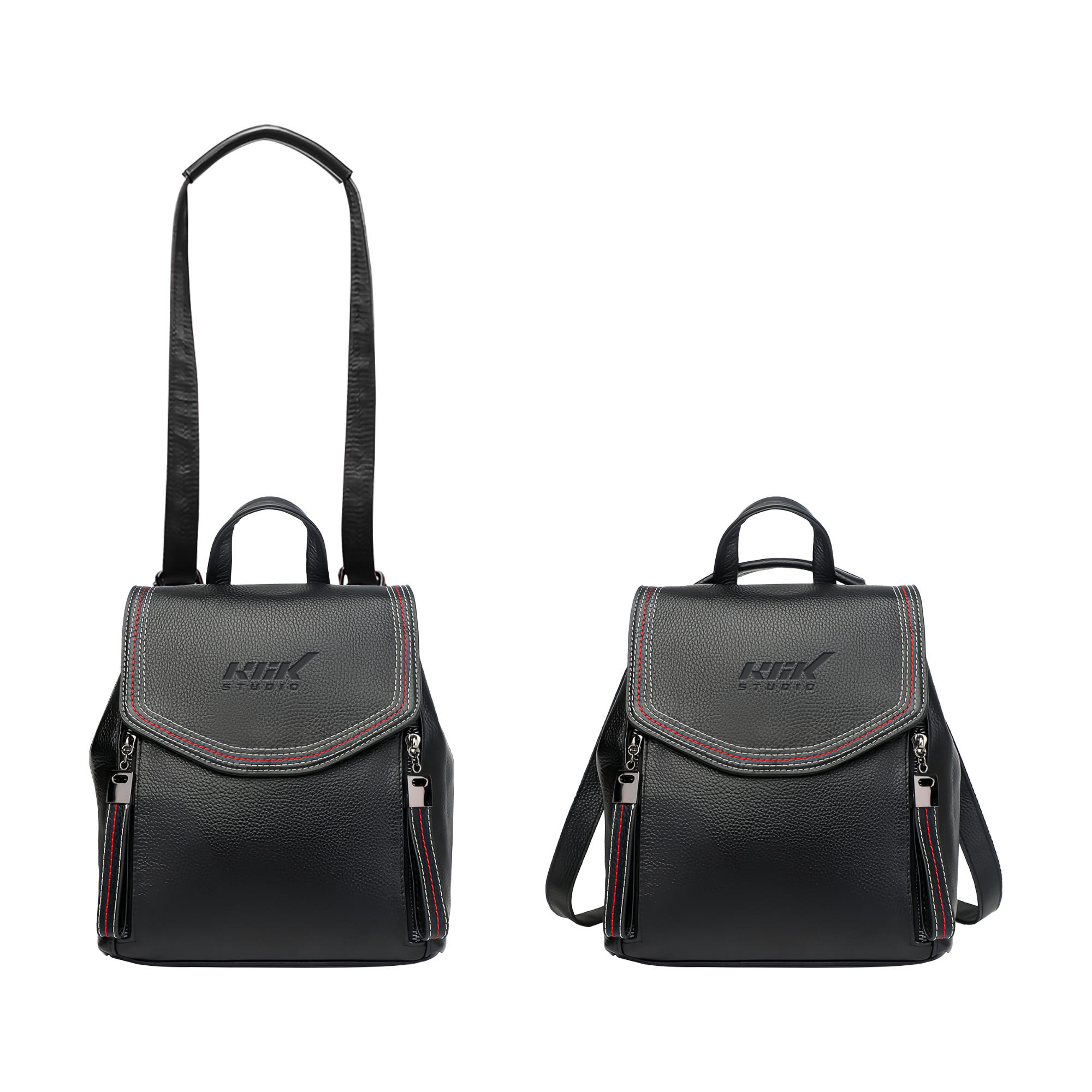 PXB129 - Convertible Leather Backpack