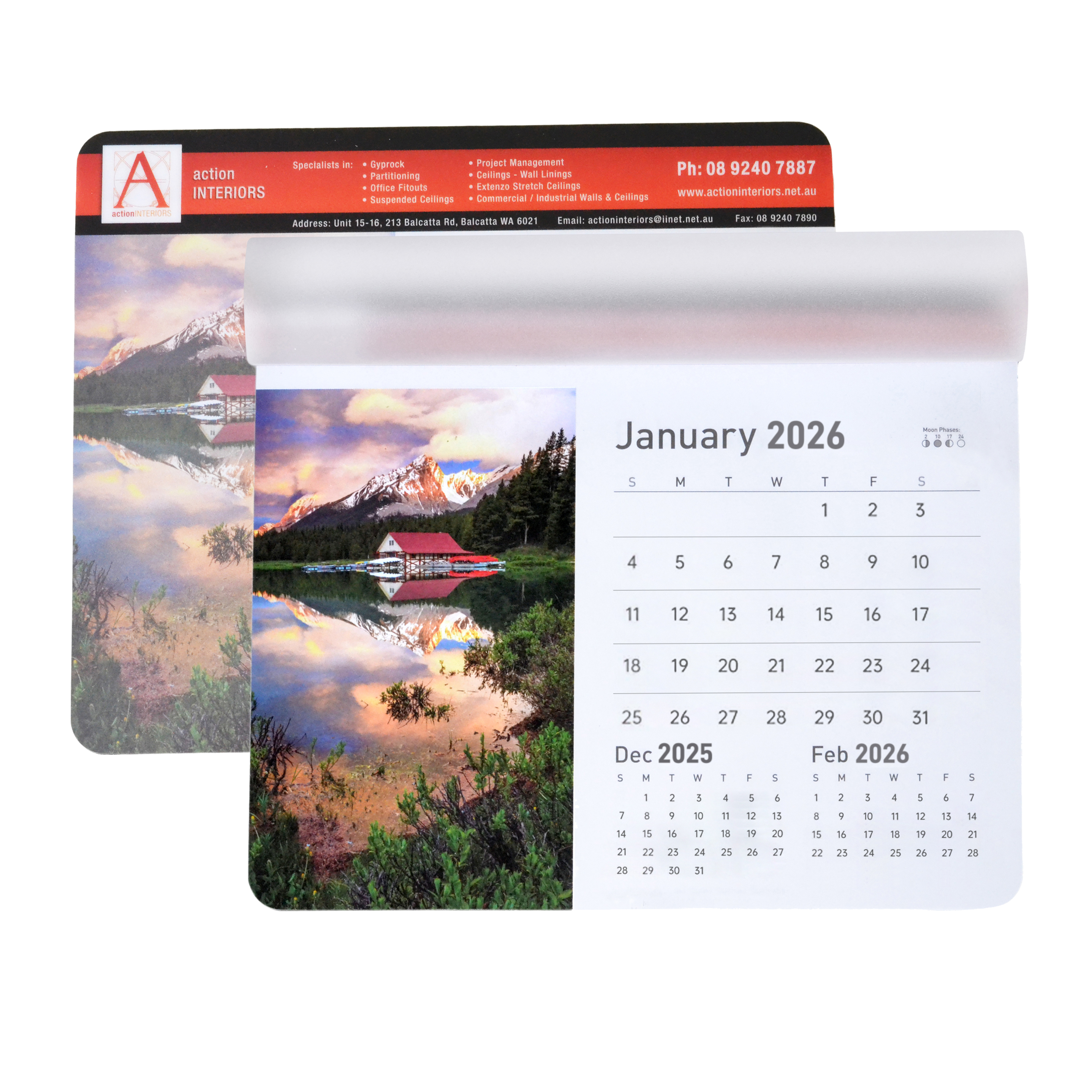PCM16 - Calendar Mouse Mat