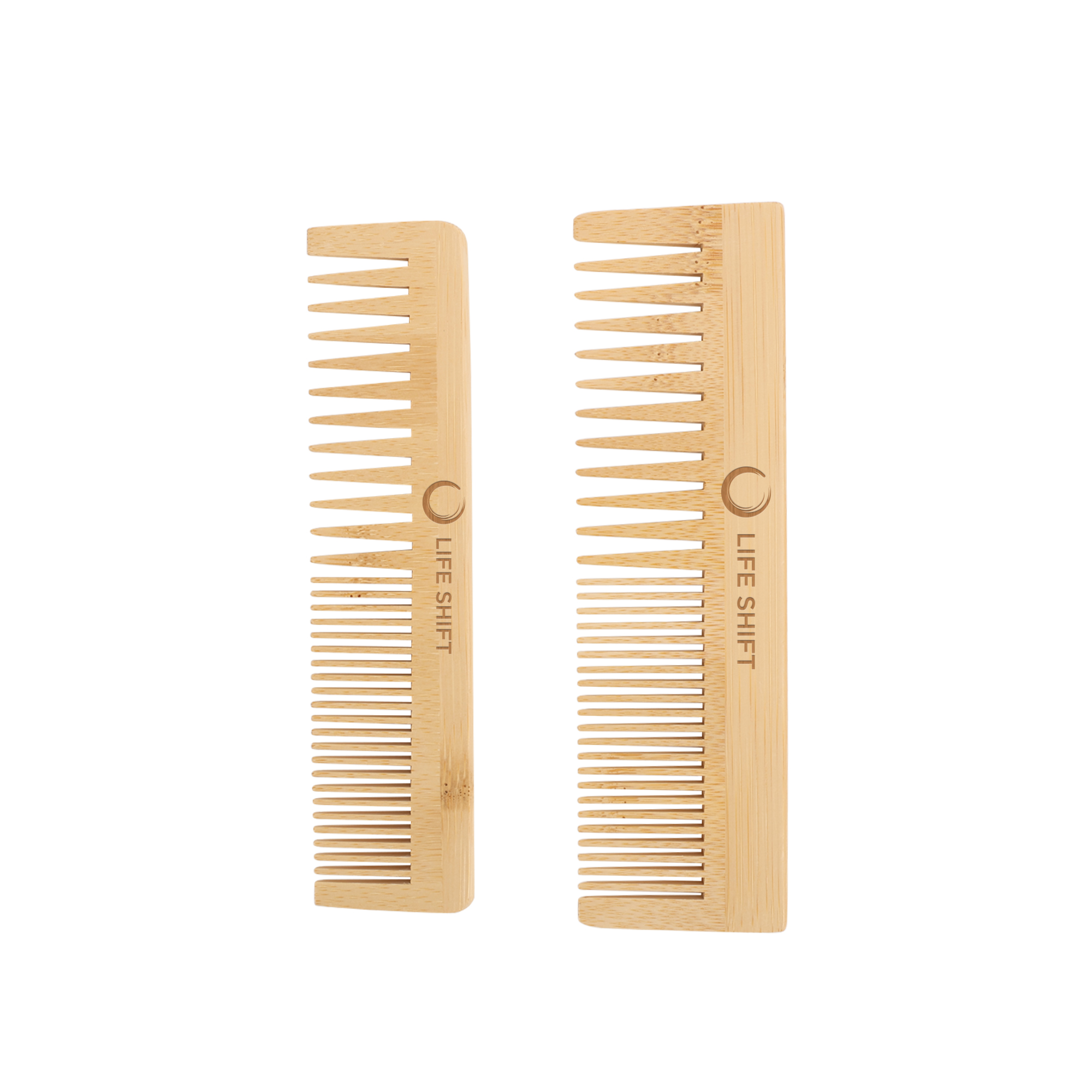 Blended-Tooth Bamboo Comb